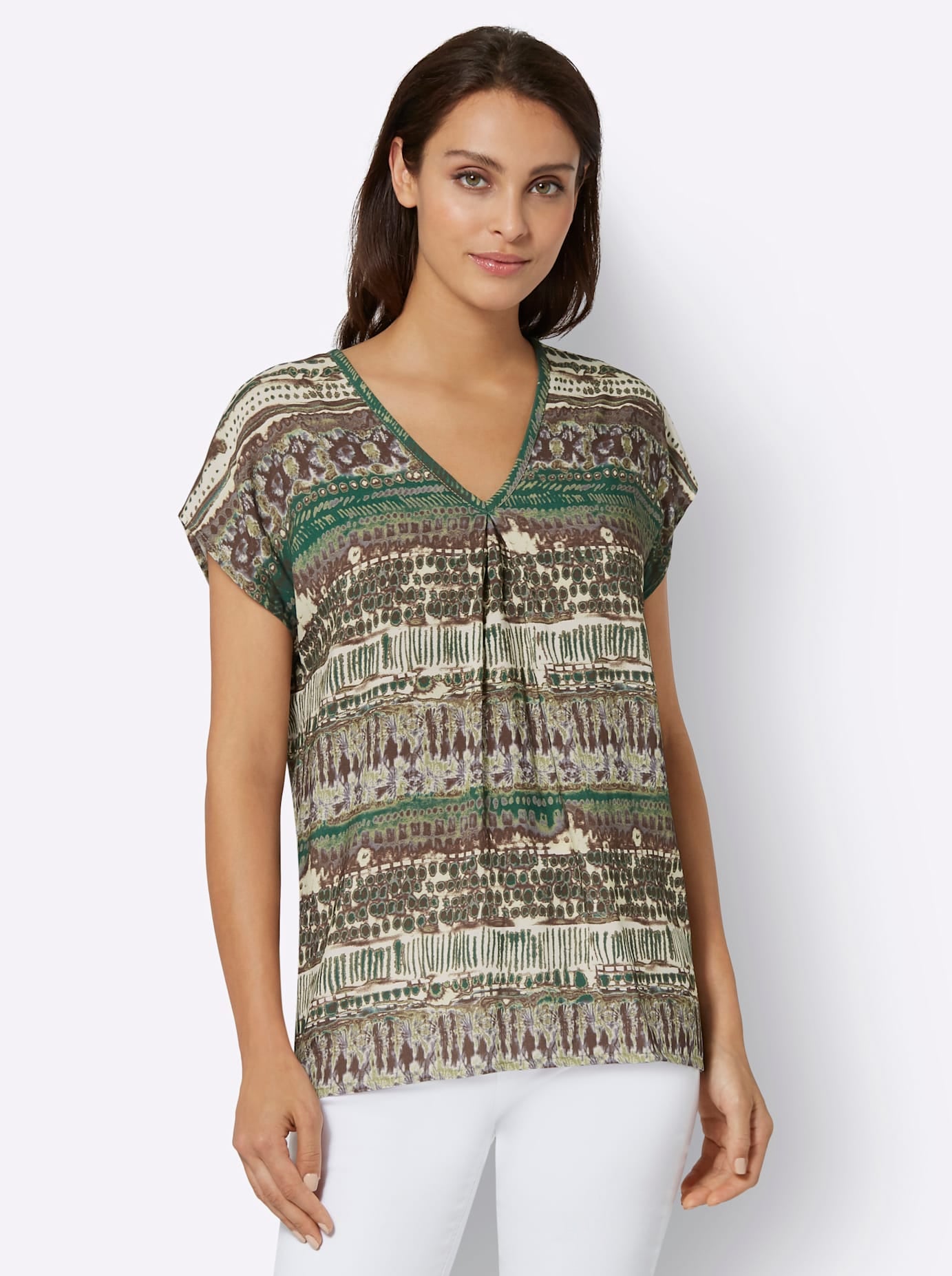 Inspirationen Blouse à manches courtes