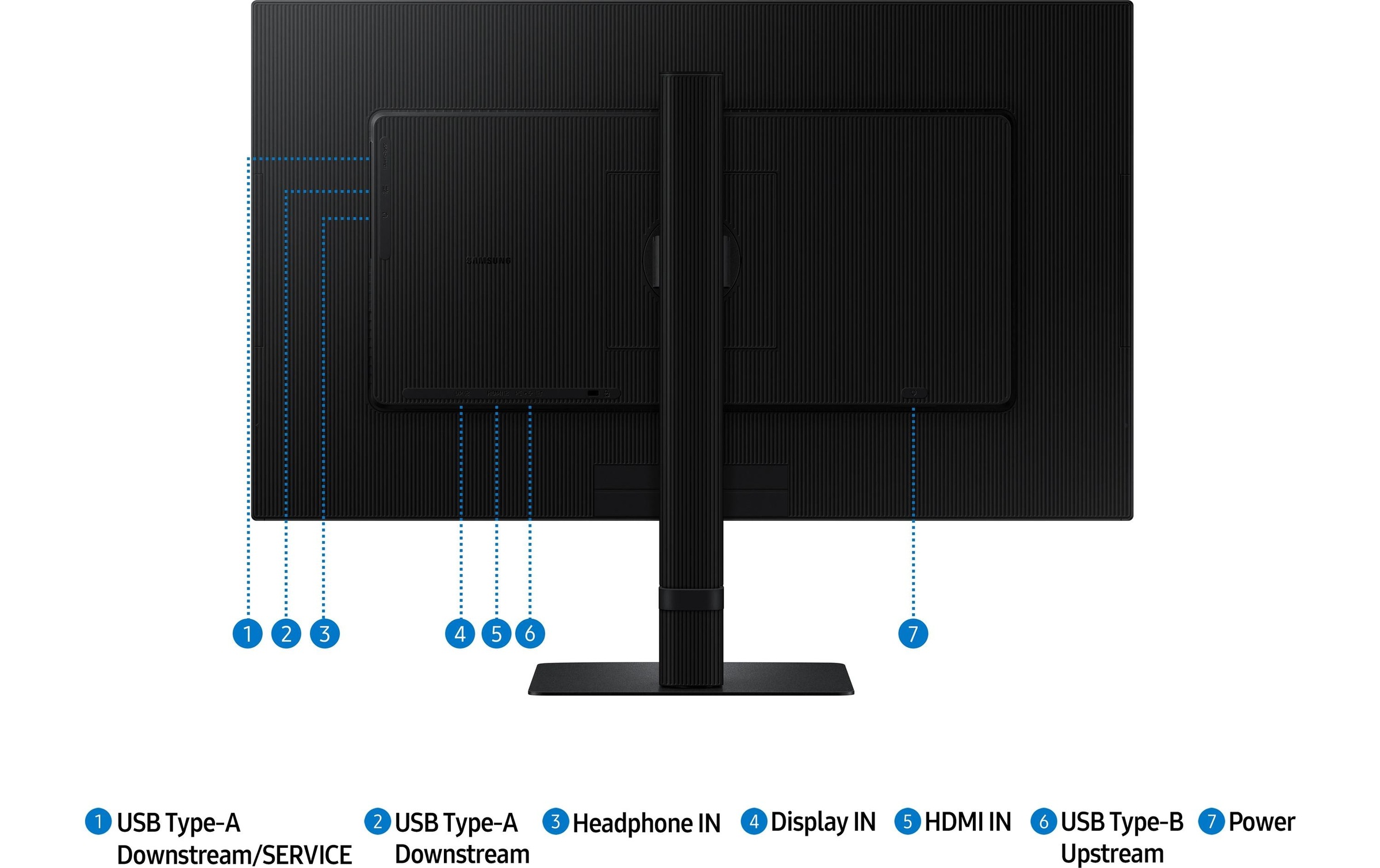 Samsung LED-Monitor »ViewFinity S8 LS27D800EAUXEN« 68,58 cm/27 ″  3840 x 2160 px 5 Reaktionszeit 60 Hz