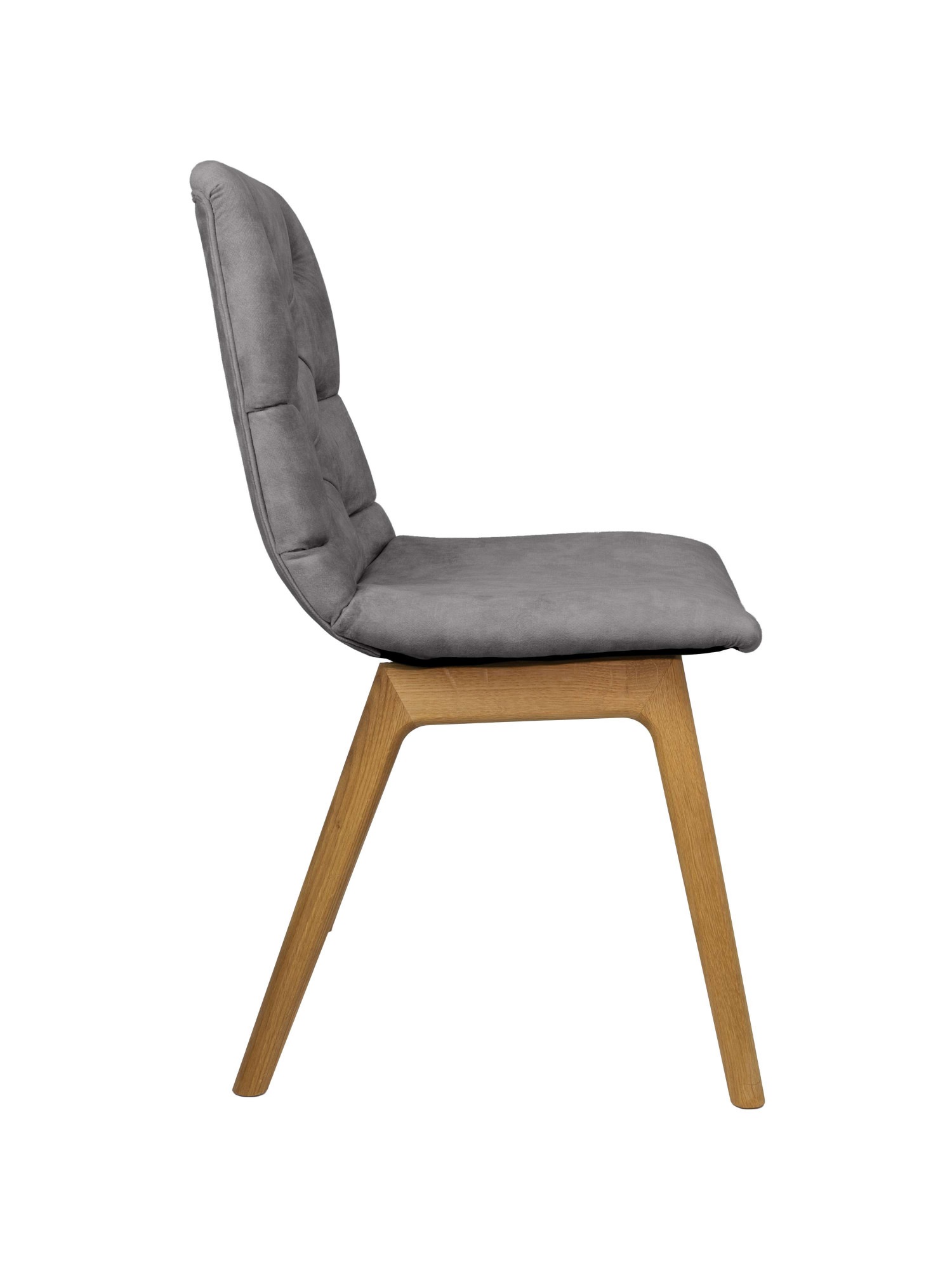 GOODproduct Chaise à 4 pieds »Ramon« (Set) 2 cuismit Massivholzbeinen, verschiedene Stoffe und Farben