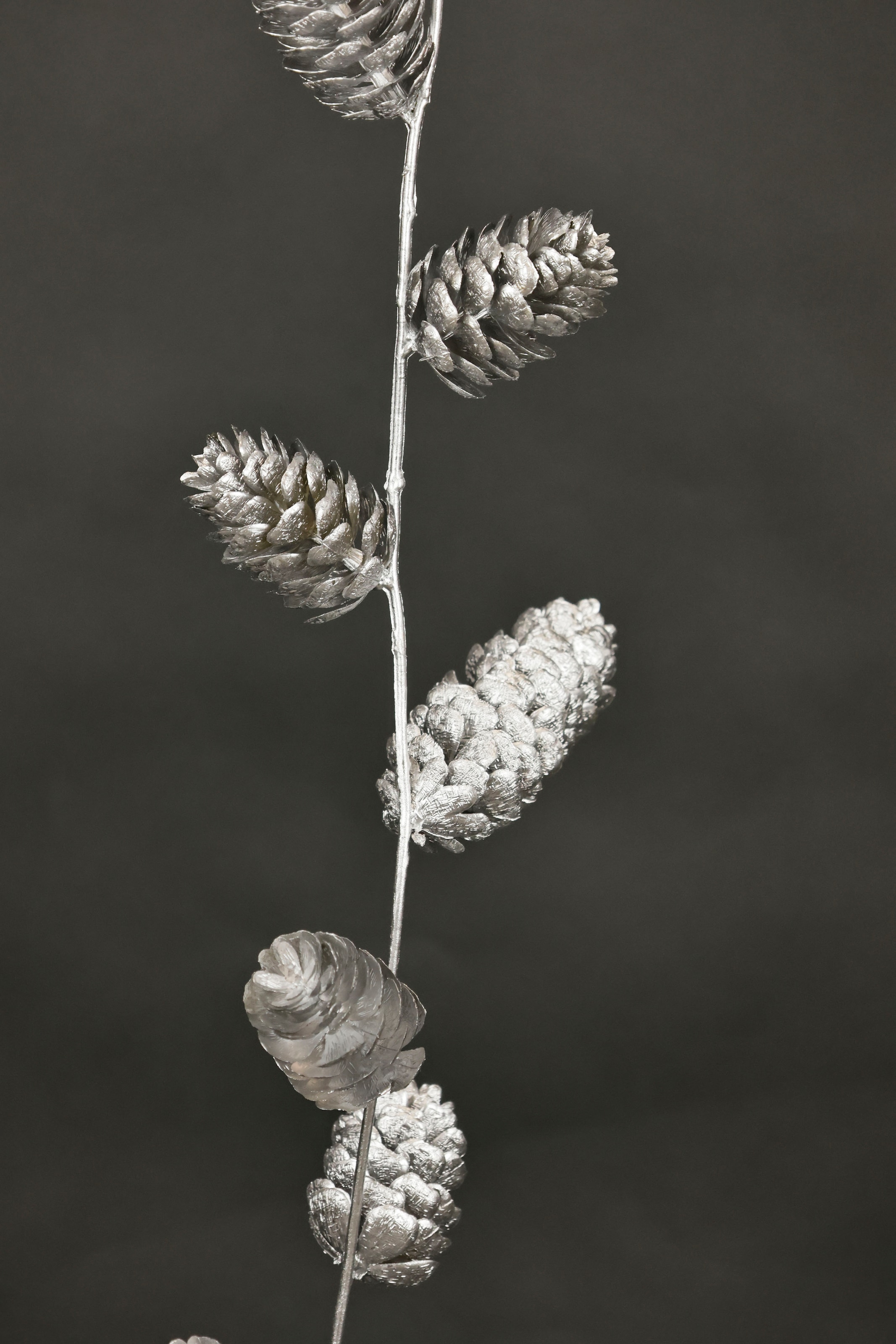 I.GE.A. Kunstgirlande »Künstliche Weihnachtsgirlande mit Zapfen« Weihnachtsdeko Girlande Ranke Kette Weihnachtsdekoration