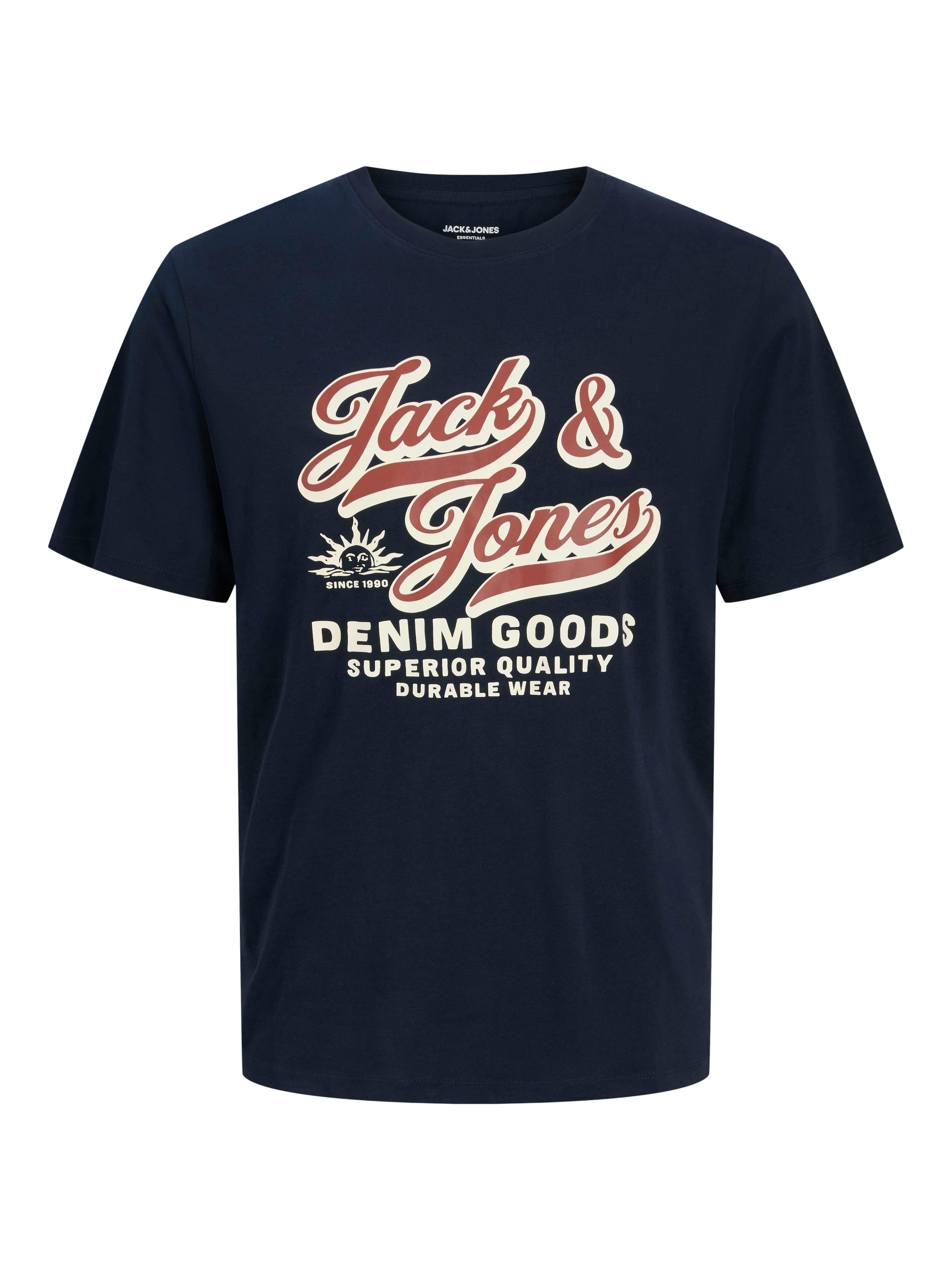 Jack & Jones Junior T-shirt »JJELOGO TEE SS 2 COL AW25 2PK MP JNR« Packung, 2 cuis tlg.