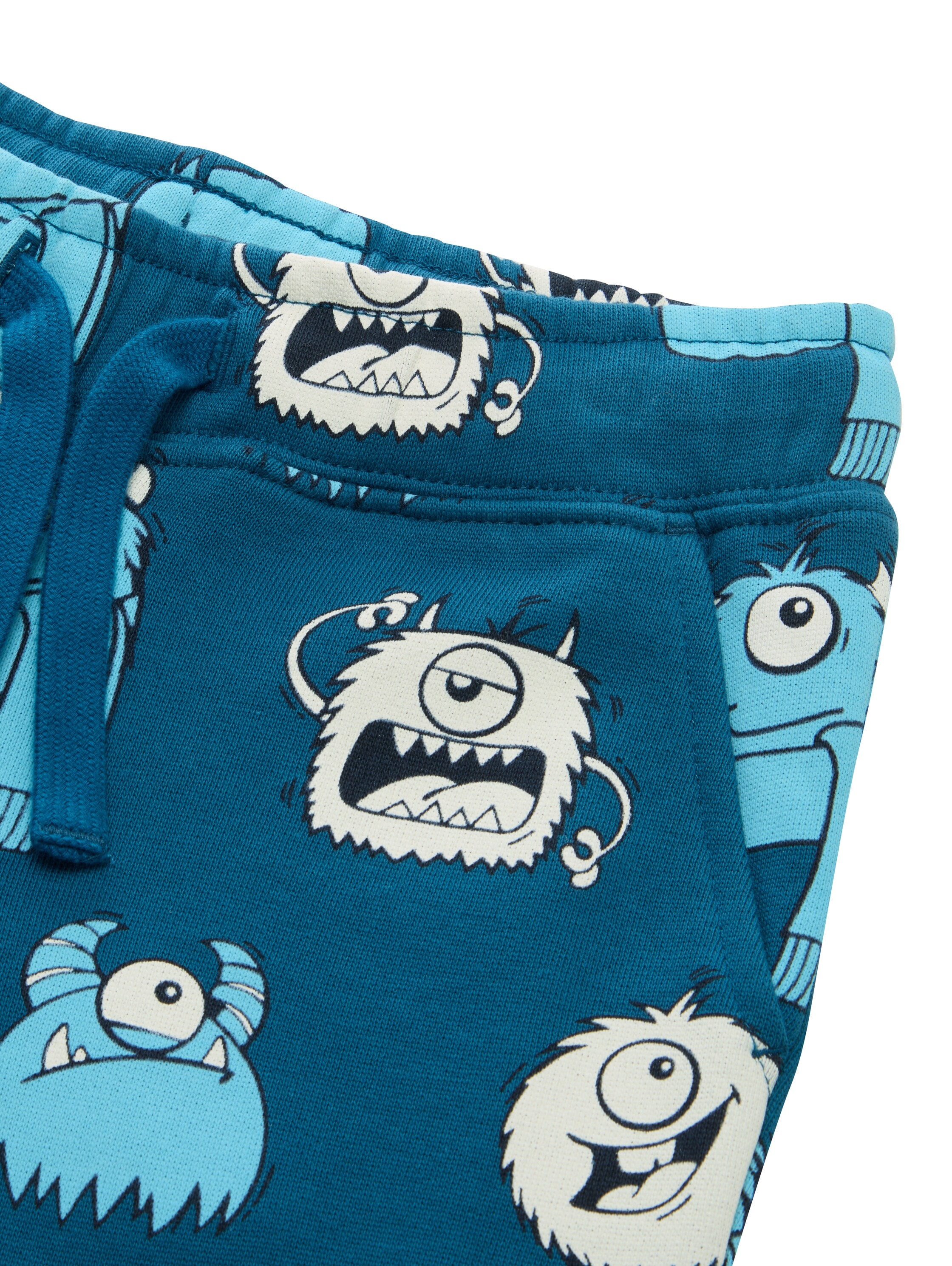 TOM TAILOR Jogginghose  mit Allover-Monster-Prints