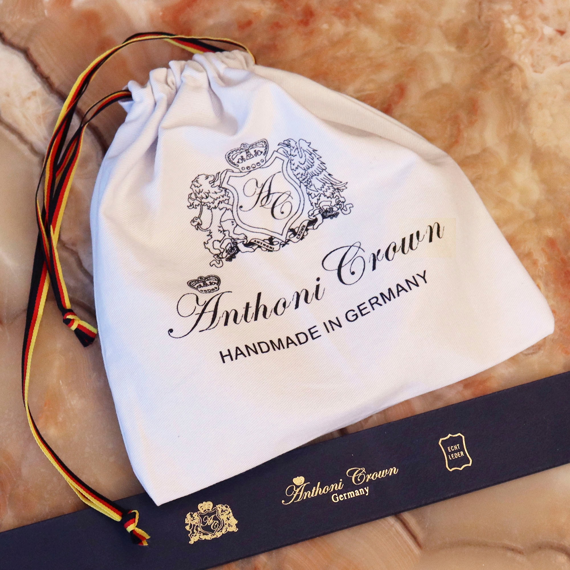 Anthoni Crown Ceinture en cuir ceinture en cuir pleine fleur tanné végétal avec motif tressé