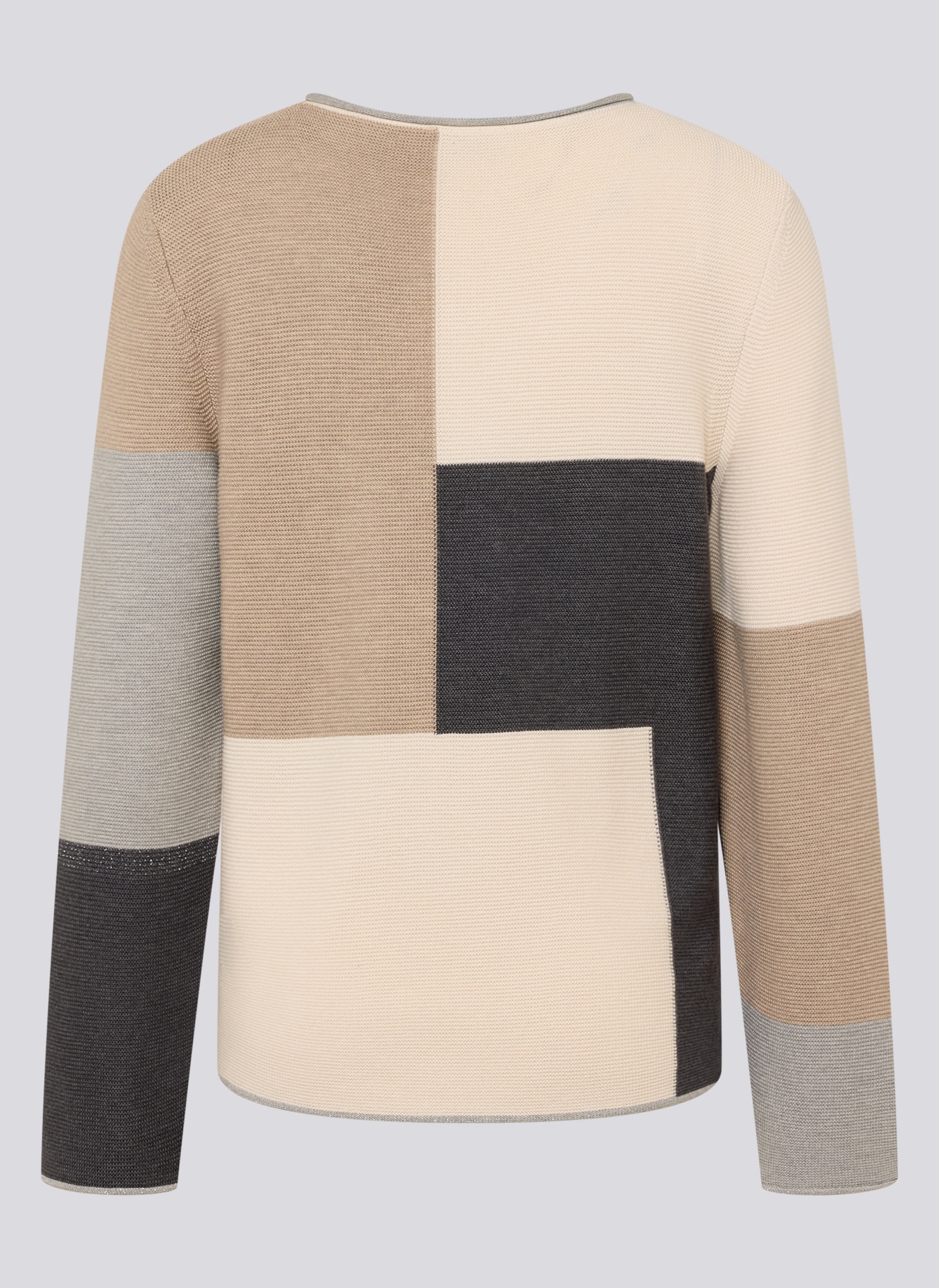 Rabe Strickpullover im Colorblocking-Look
