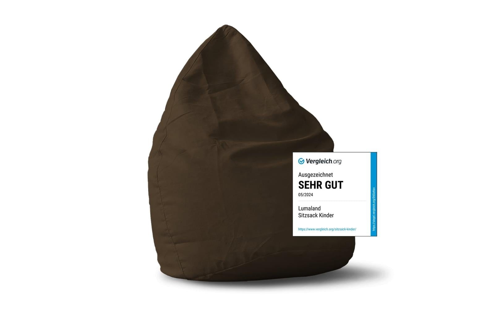 Lumaland Pouf »Lumaland Sitzsack In-& Outdoor 120 l «