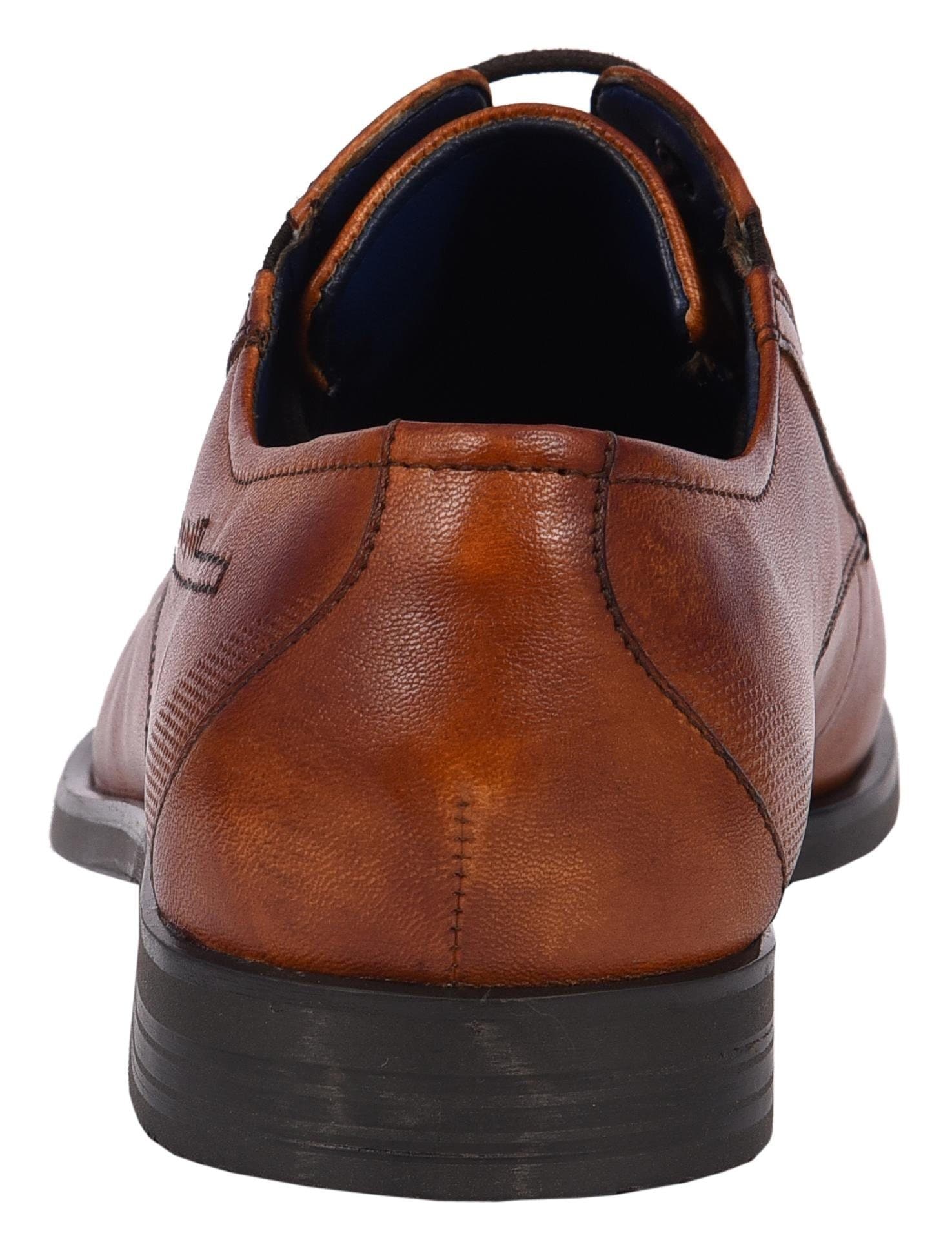 bugatti Chaussure à lacets  mit Lederinnensohle, Freizeitschuh, Halbschuh, Schnürschuh