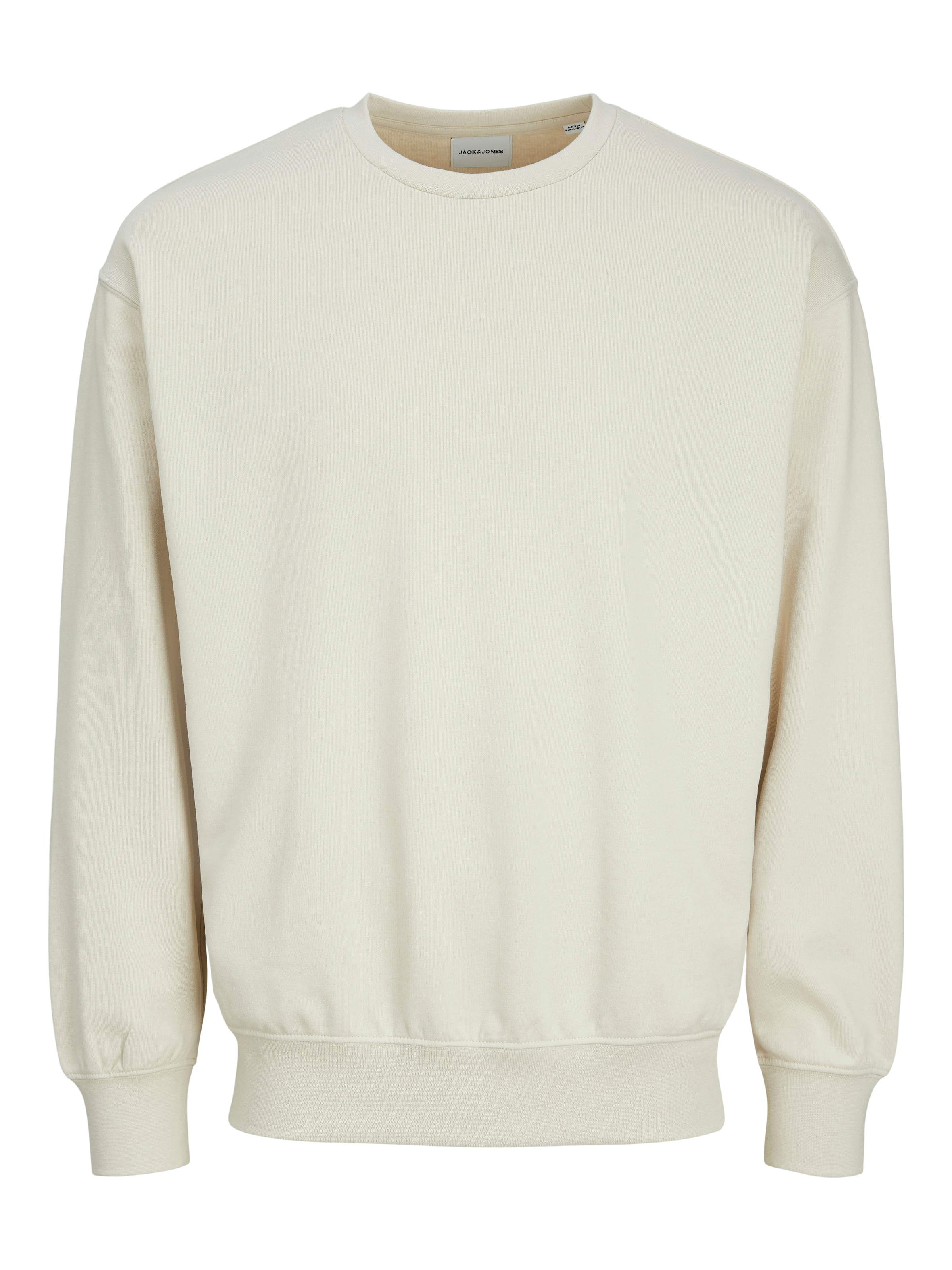 Jack & Jones Sweatshirt »JJECHARGE SWEAT CREW NECK NOOS« mit Rippbündchen