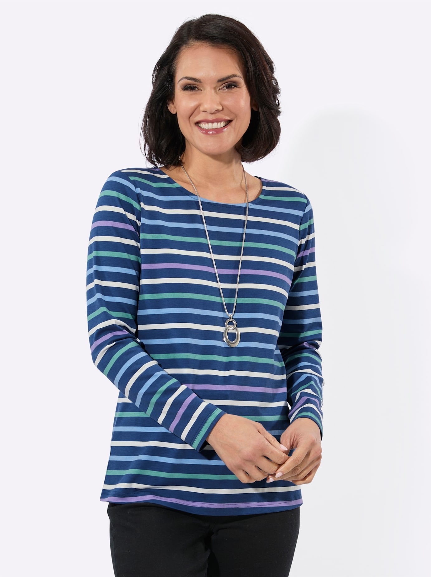 Casual Looks T-shirt imprimé »Druck-Shirt« 1