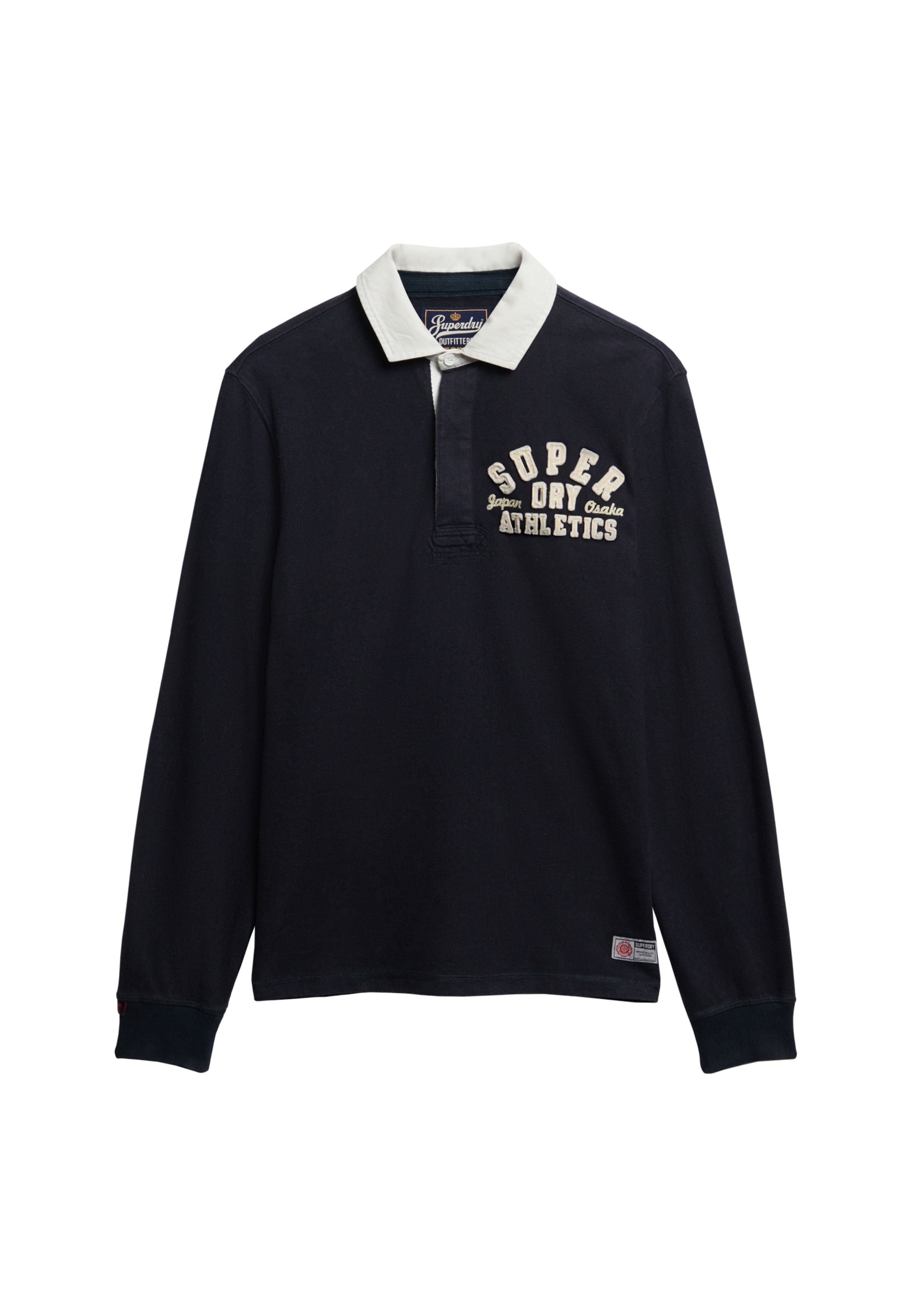 Superdry T-shirt à manches longues »VINTAGE ATHLETIC RUGBY« coton, coupe décontractée