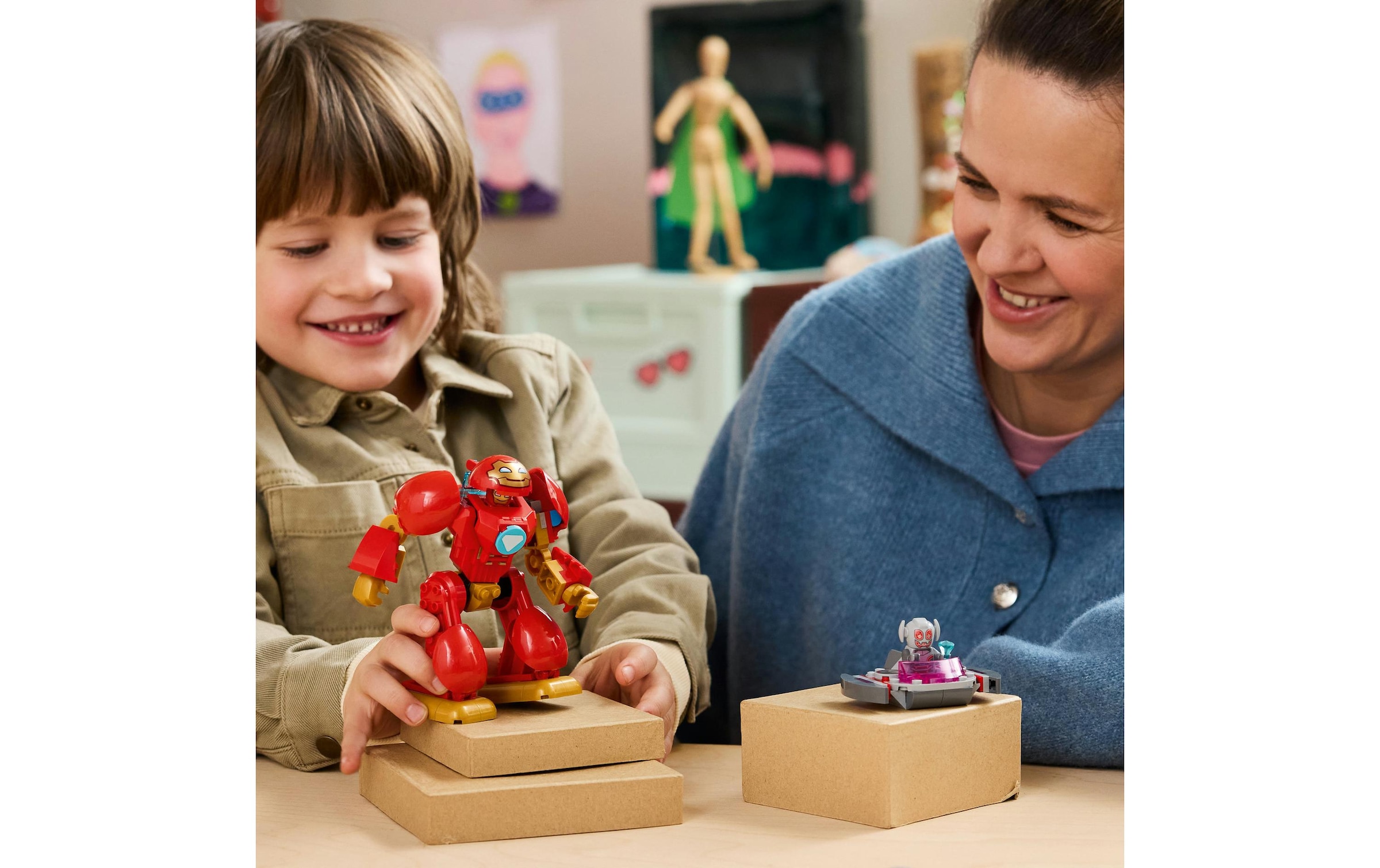 LEGO® Pions de construction »Ultron vs. Iron Man (11209), LEGO Disney Junior Marvel« fabriqué en Europe