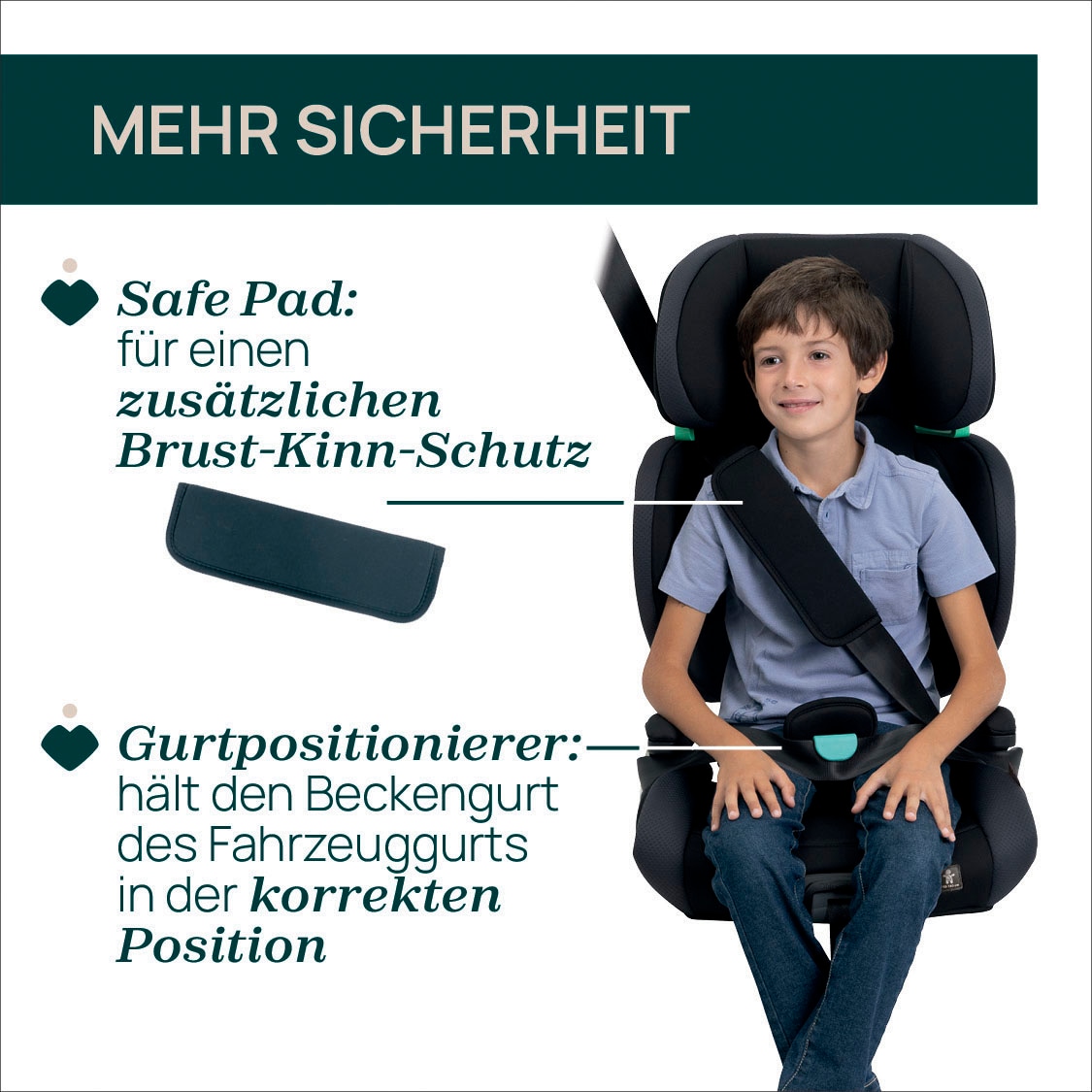Chicco Autokindersitz »Quizy i-Size« (100-150 cm)