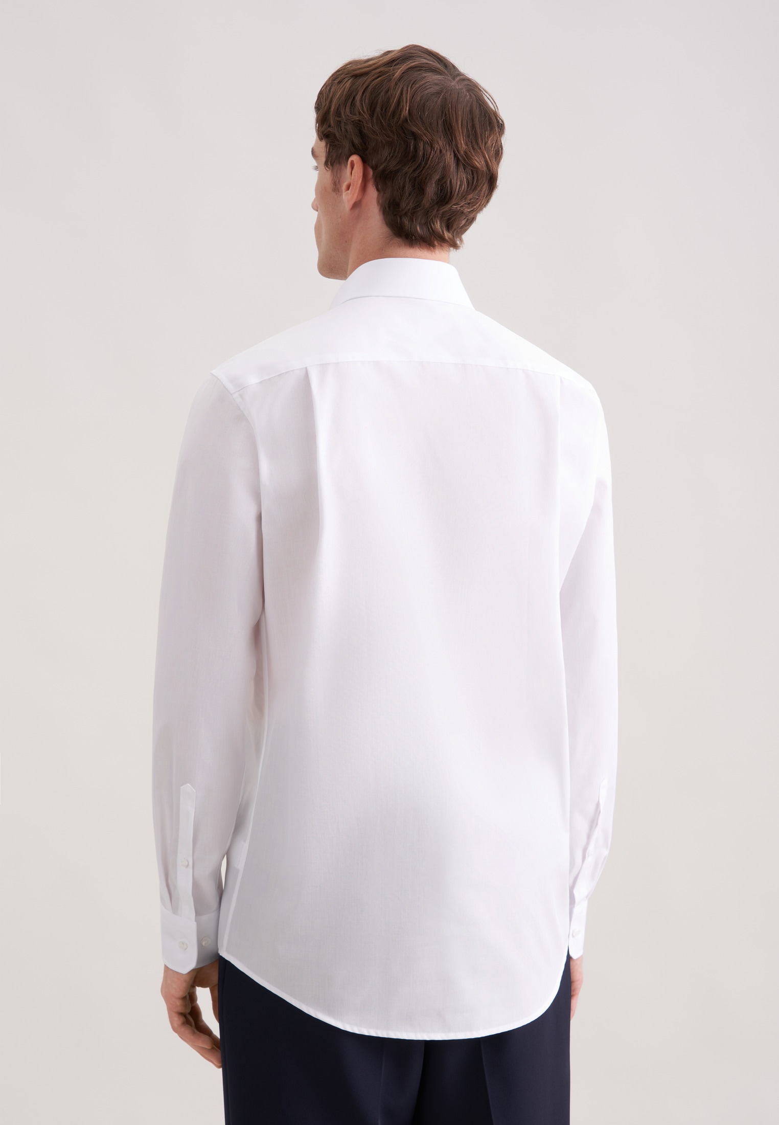 seidensticker Chemise d'affaires »Schwarze Rose« Regular 1/1 Kentkragen Uni
