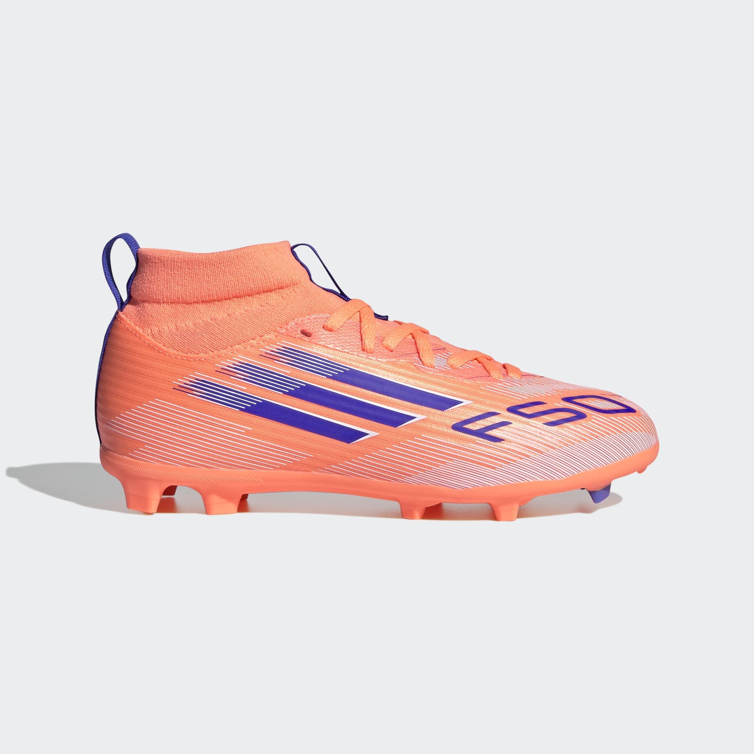 adidas Performance Chaussure de football »F50 LEAGUE KUNSTRASEN NEUERER GENERATION, HART- UND ASCHENPLÄTZE  KIND«  geeignet für Rasen- und Kunstrasenplätze, für Kinder & Jugendliche
