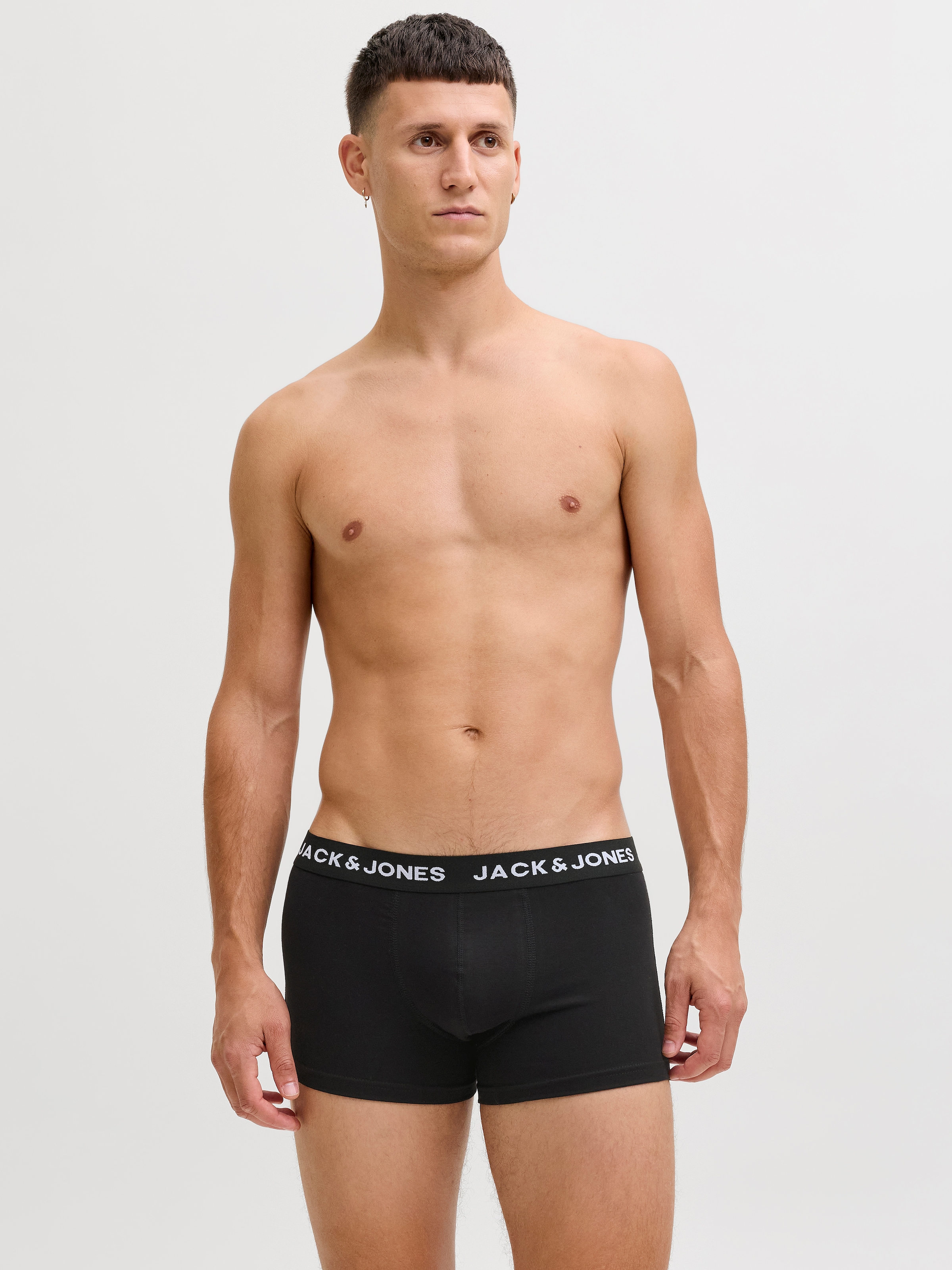 Jack & Jones Boxers »JACFLOWER Microfiber mit Logobund, Blumenprint und Stretchkomfort« Packung, 10er-Pack, 10 cuis eng anliegend, Microfaser, schnelltrocknend