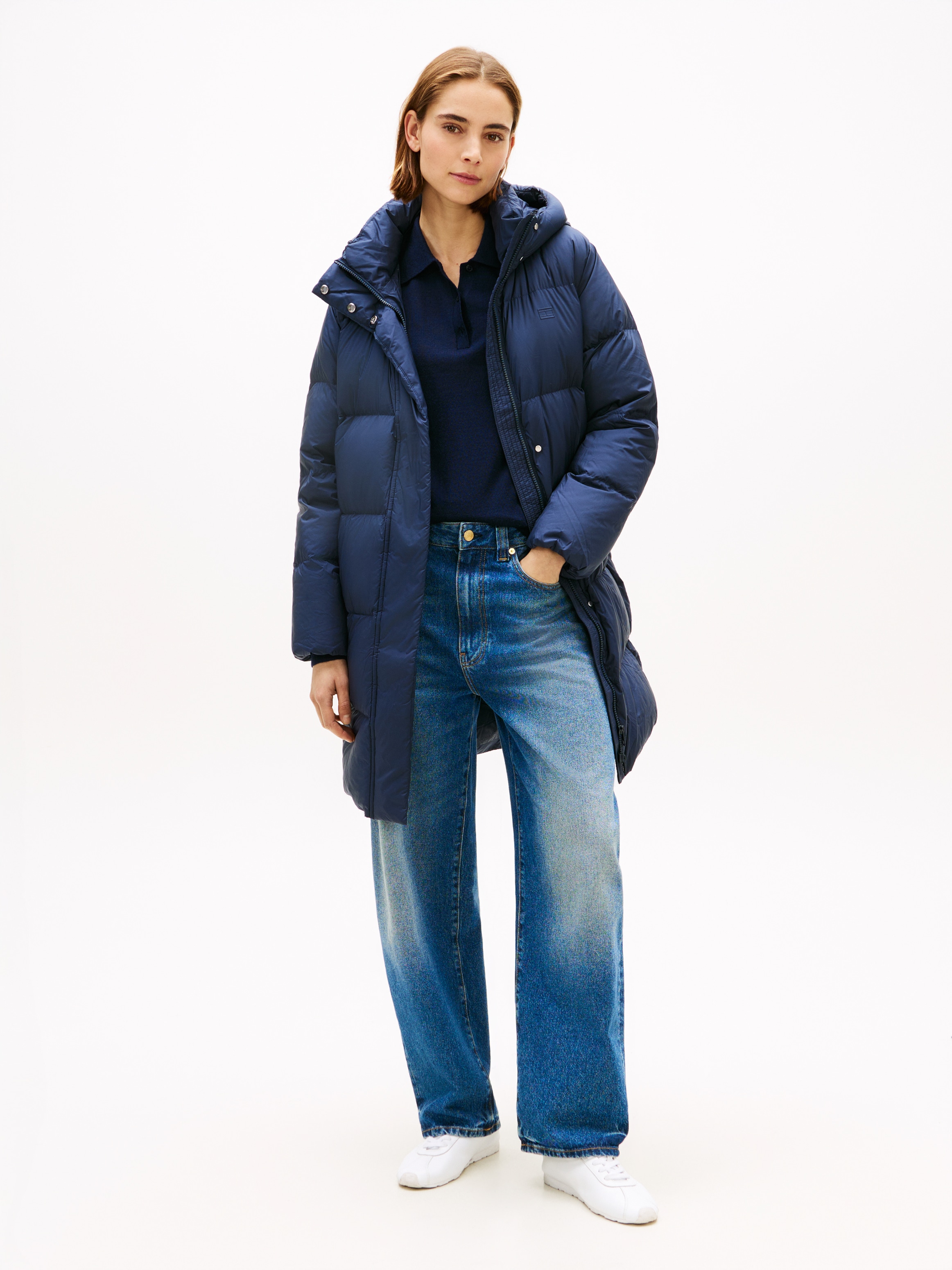 Tommy Hilfiger Manteau matelassé »MODERN DOWN REG COAT« mit wärmenden Material gefüttert