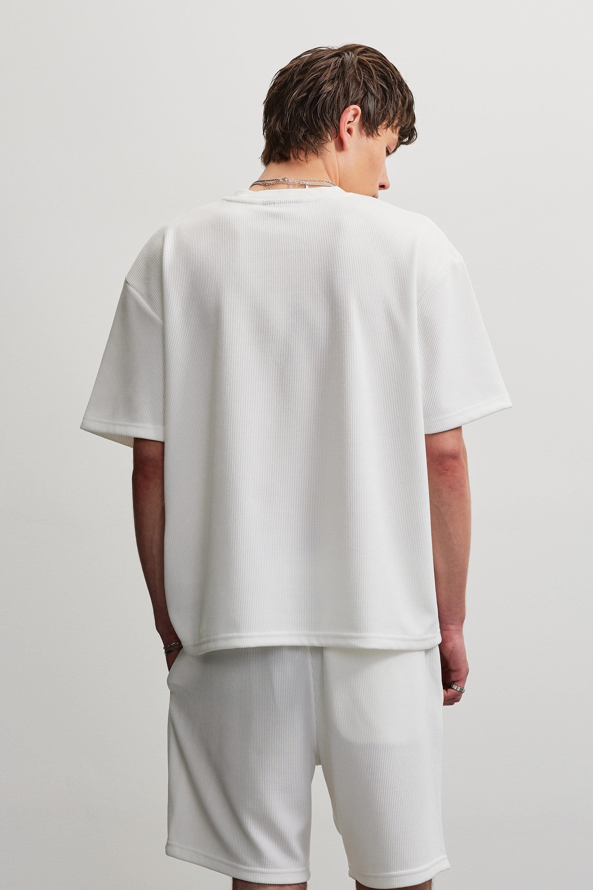 PEGADOR Shirt à col rond »LAGOS OVERSIZED SOFT RIB TEE«