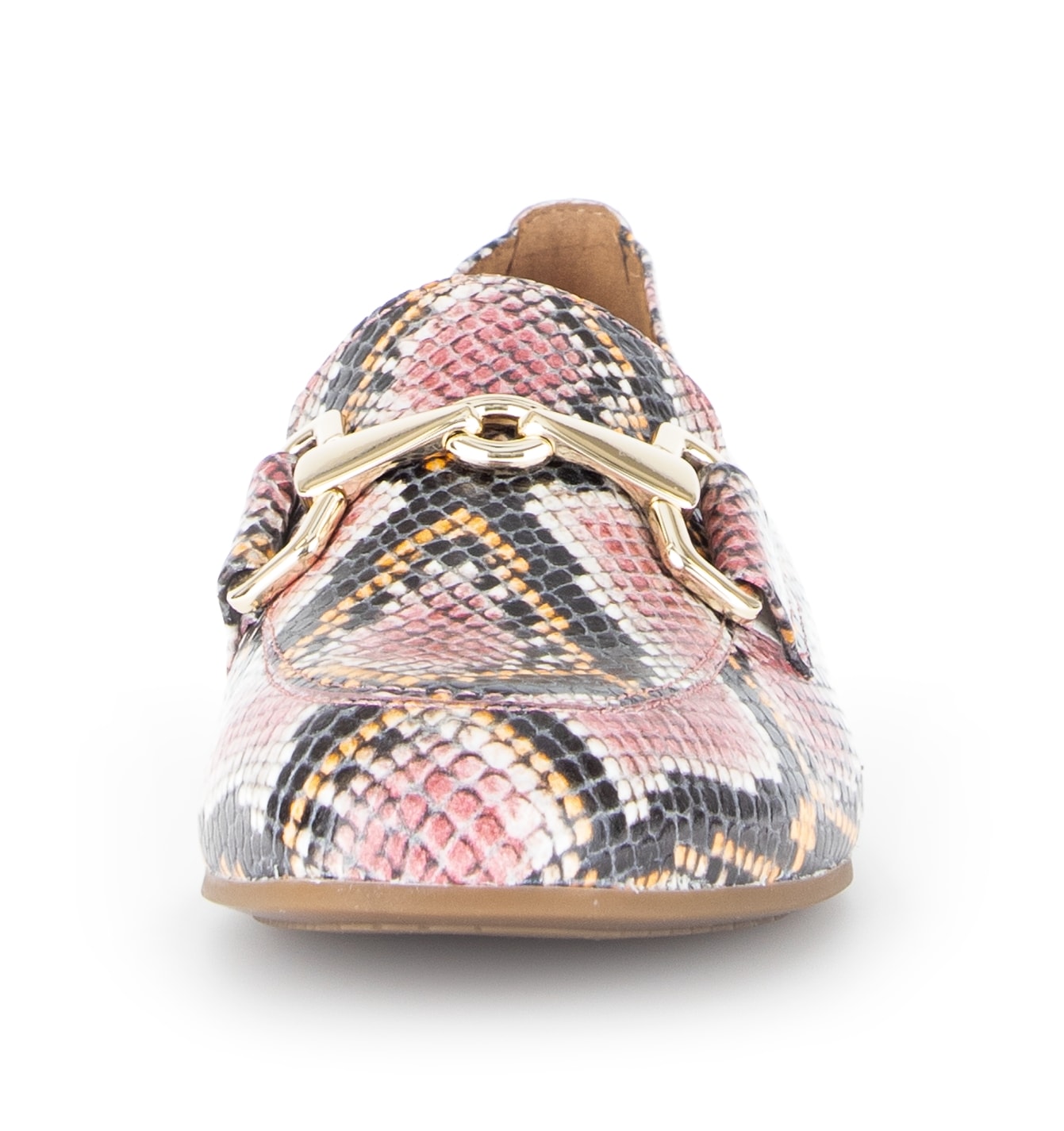 Gabor Slipper  talon bloc, chaussure business avec bride décorative dorée