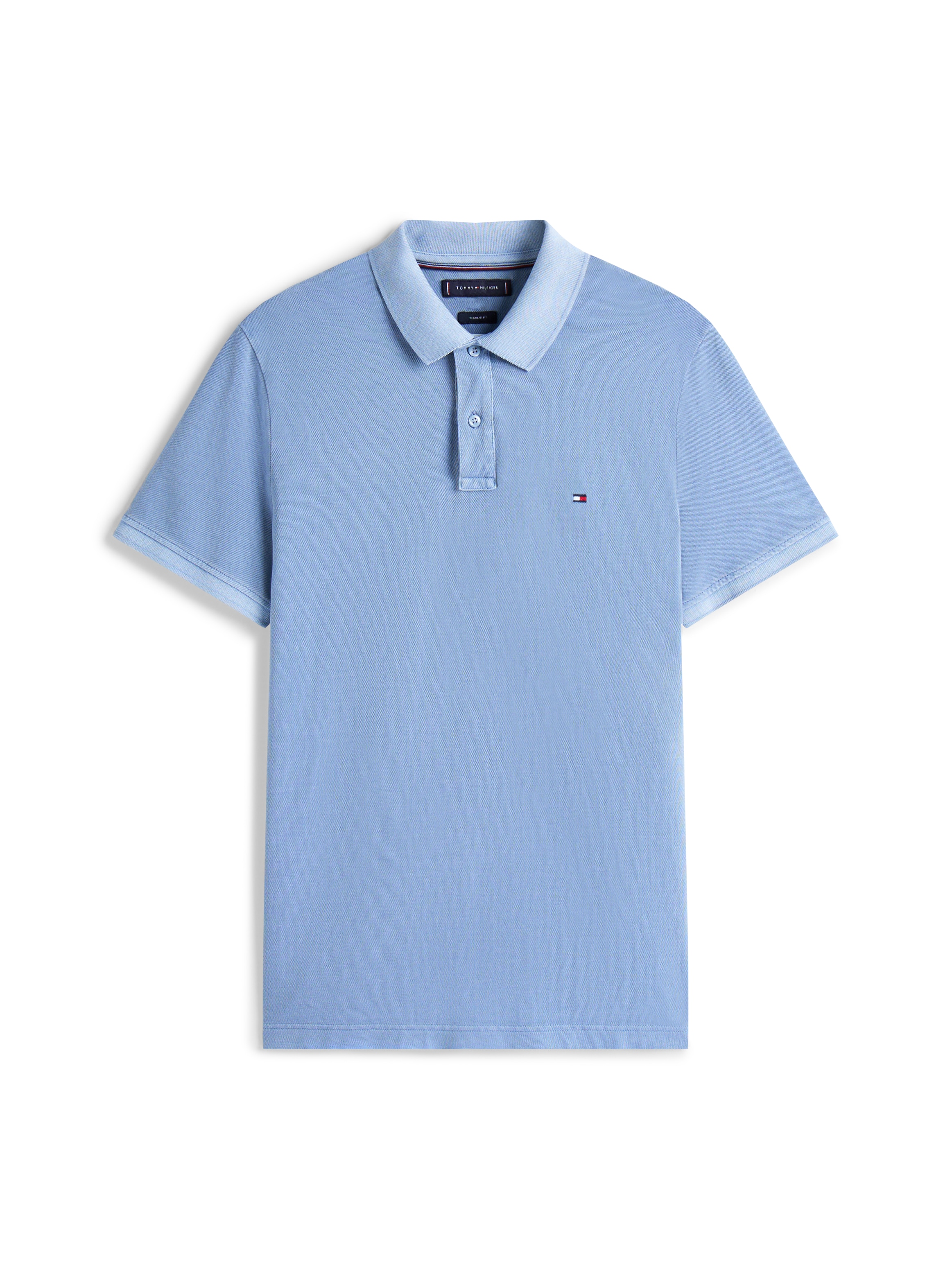 Tommy Hilfiger Poloshirt »GARMENT DYE REG POLO« leicht gewaschene Optik