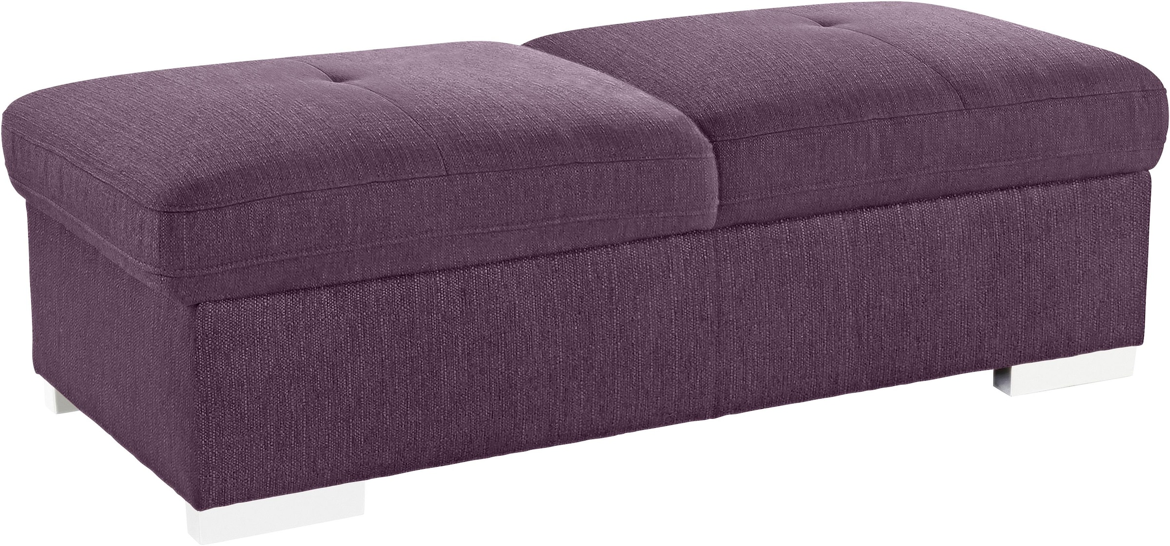 exxpo - sofa fashion Tabouret »Spring Bankhocker, guter Sitzkomfort und tolle Verarbeitungsdetails«