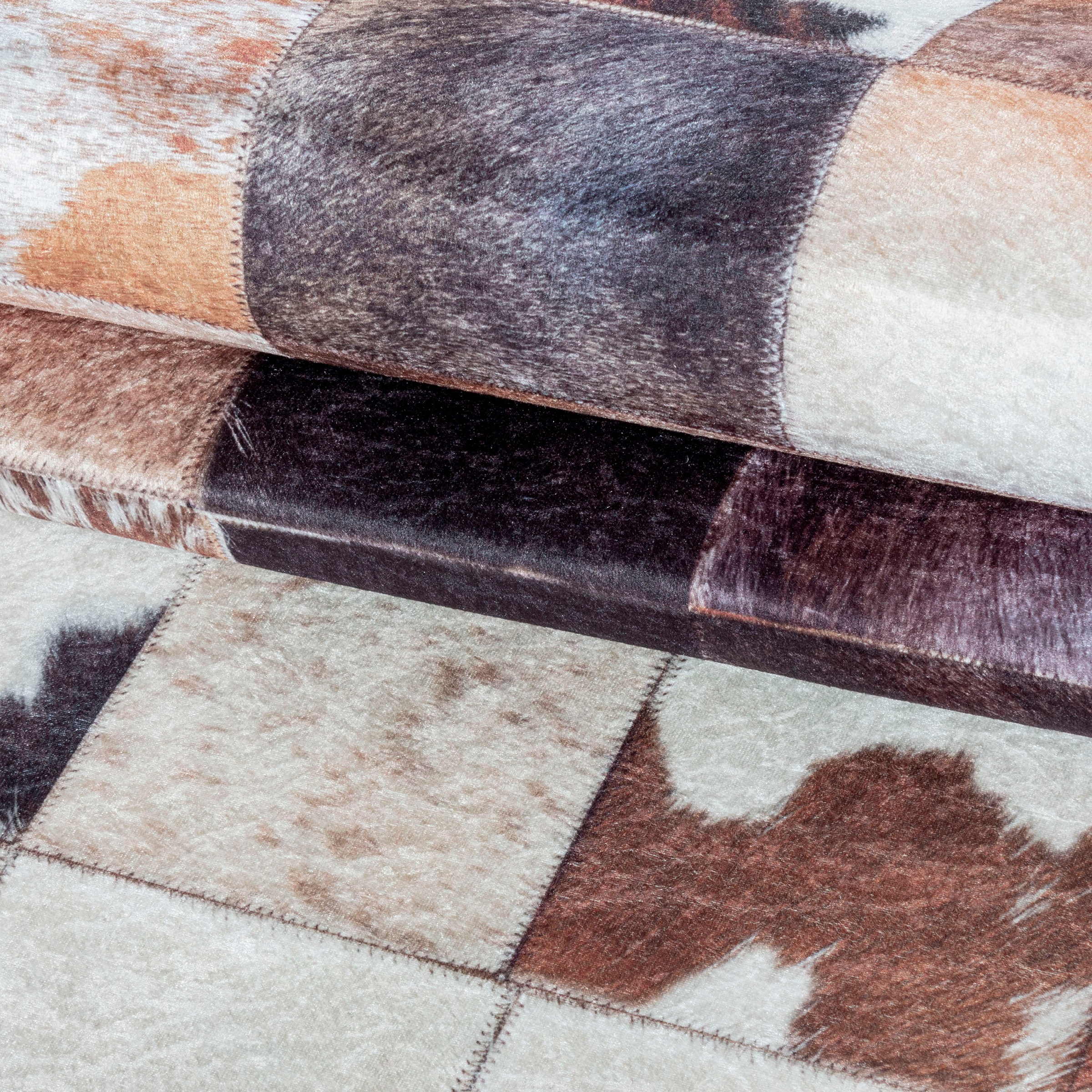 Ayyildiz Teppiche Teppich »FIESTA 4306« rechteckig 6 mm Höhe Pflegeleicht / Moderner Fell Look