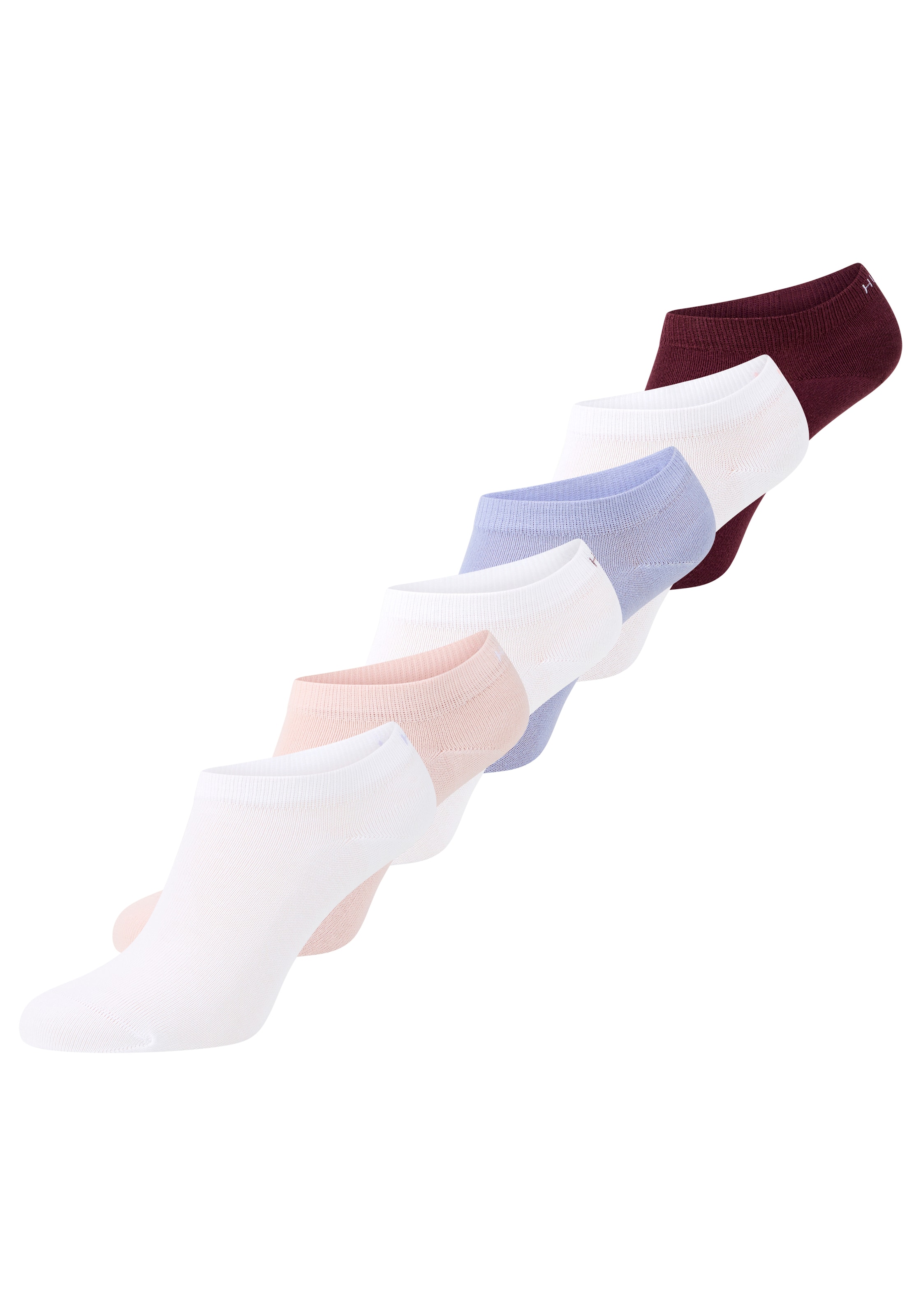 HUGO Underwear Sneakersocken »Socken 6P AS UNI CC W 10« 6 Paar tlg. mit Markenschriftzug am Bündchen