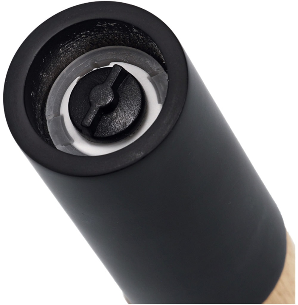 Zeller Present Moulin à épices »Salz-/Pfeffermühle« in Schwarz und Weiss erhältlich, Fassungsvermögen: 50 ml