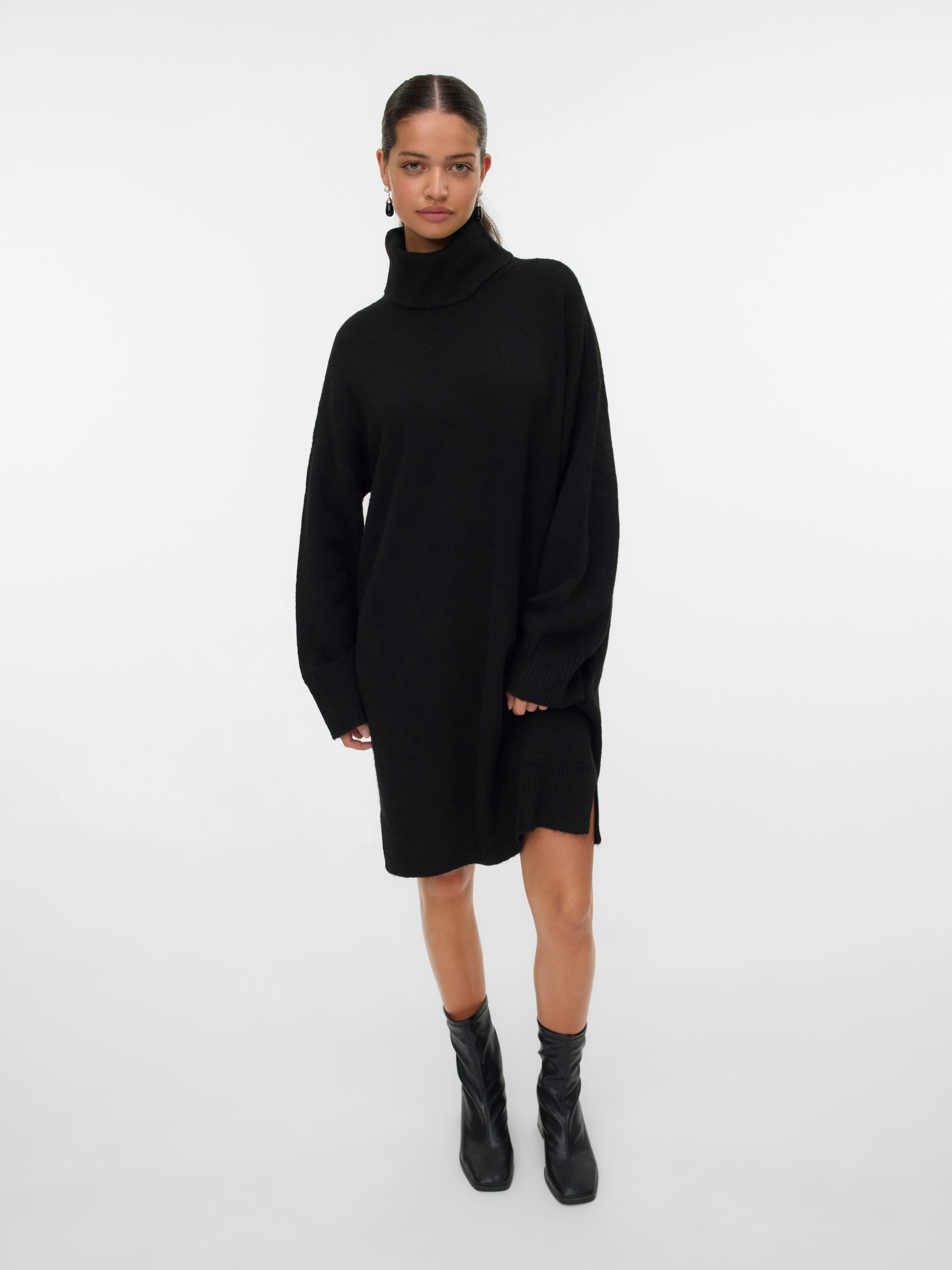 Vero Moda Robe en tricot »VMAQUARIUS LS ROLLNECK SHORT DRESS BF«