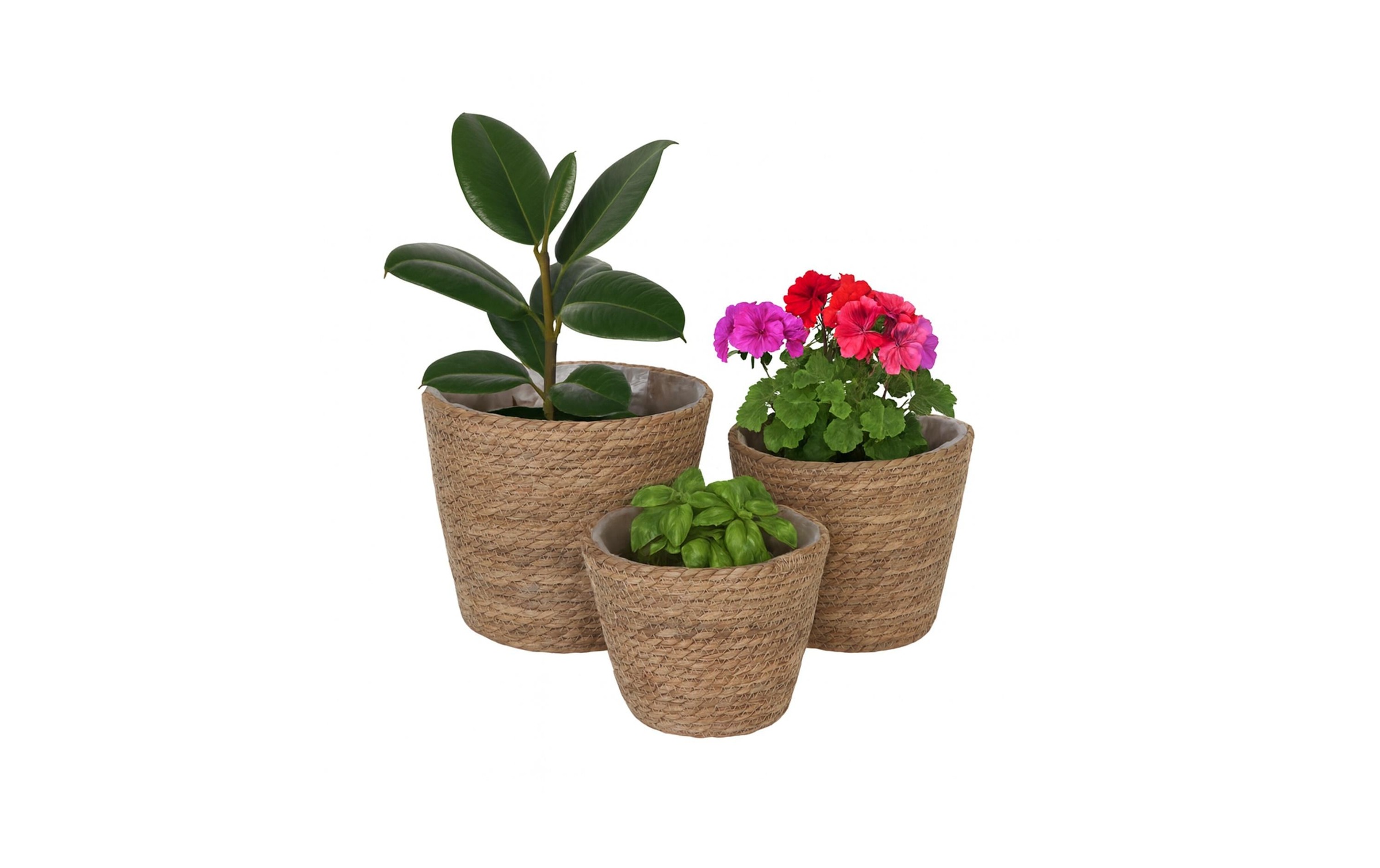 relaxdays Pot de fleurs »3er Set«