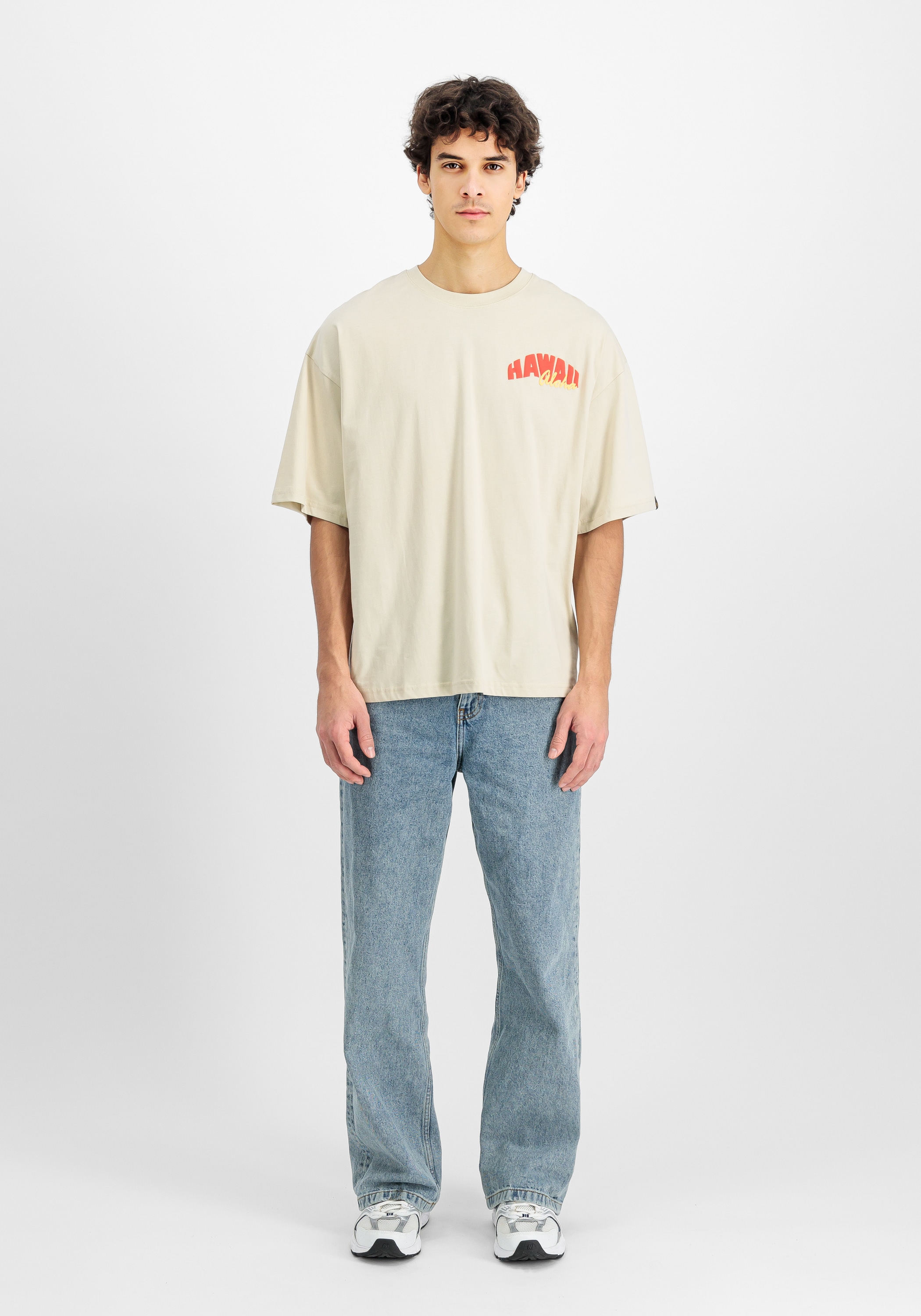 Alpha Industries T-Shirt »Hawaii Aloha Backprint T-Shirt«