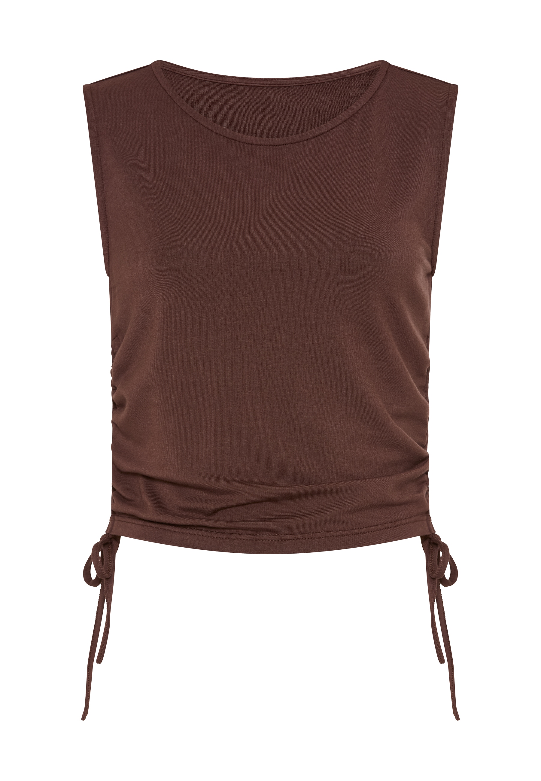 LSCN by LASCANA Shirt à col rond liage latéral