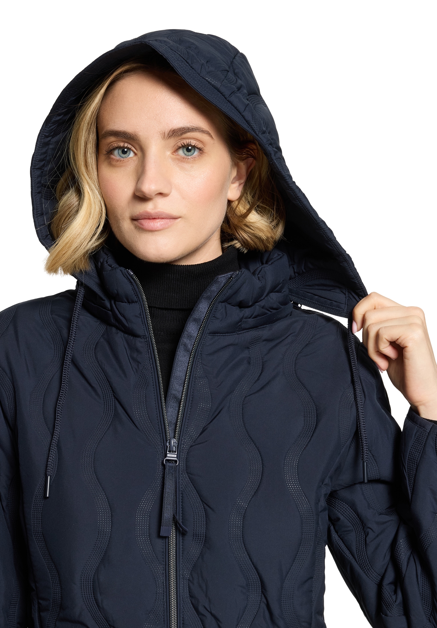 Betty Barclay Steppjacke mit Kapuze Steppmantel mit Kapuze