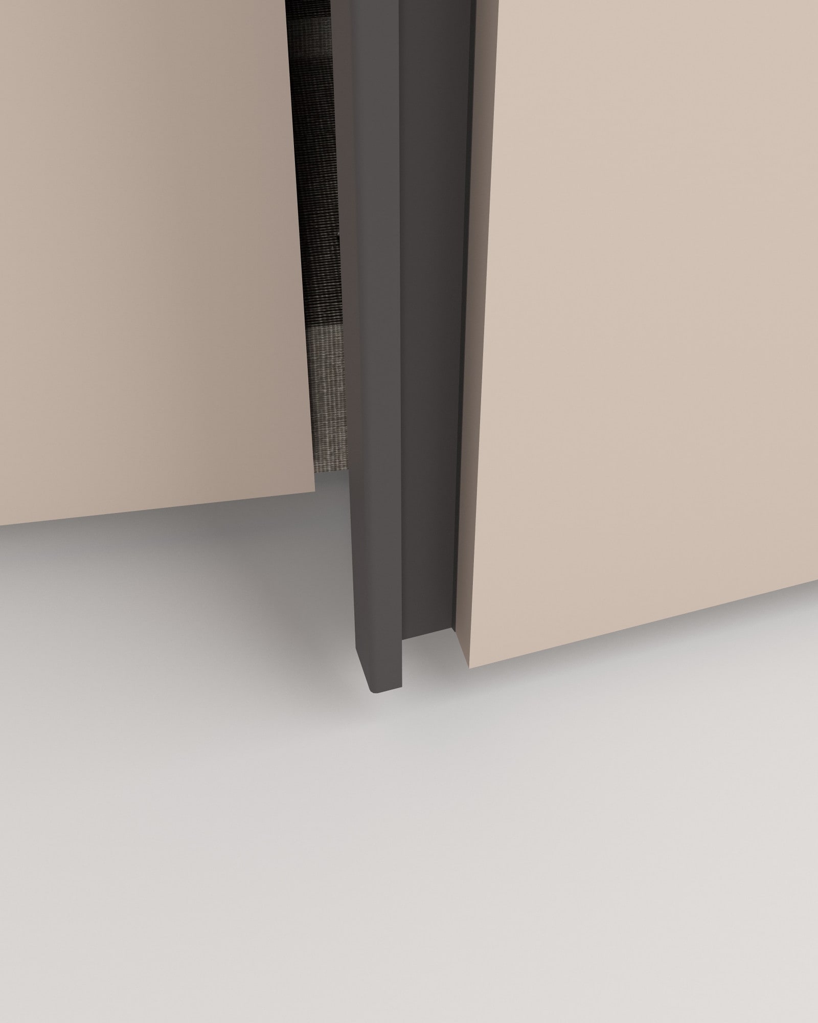 INOSIGN Kleiderschrank »RUBINO, Drehtürenschrank,Schlafzimmerschrank mit hochwertigem Alugriff« 1 Stk. tlg. Made in Italy, in Breite wählbar, Basisausführung, Zubehör extra