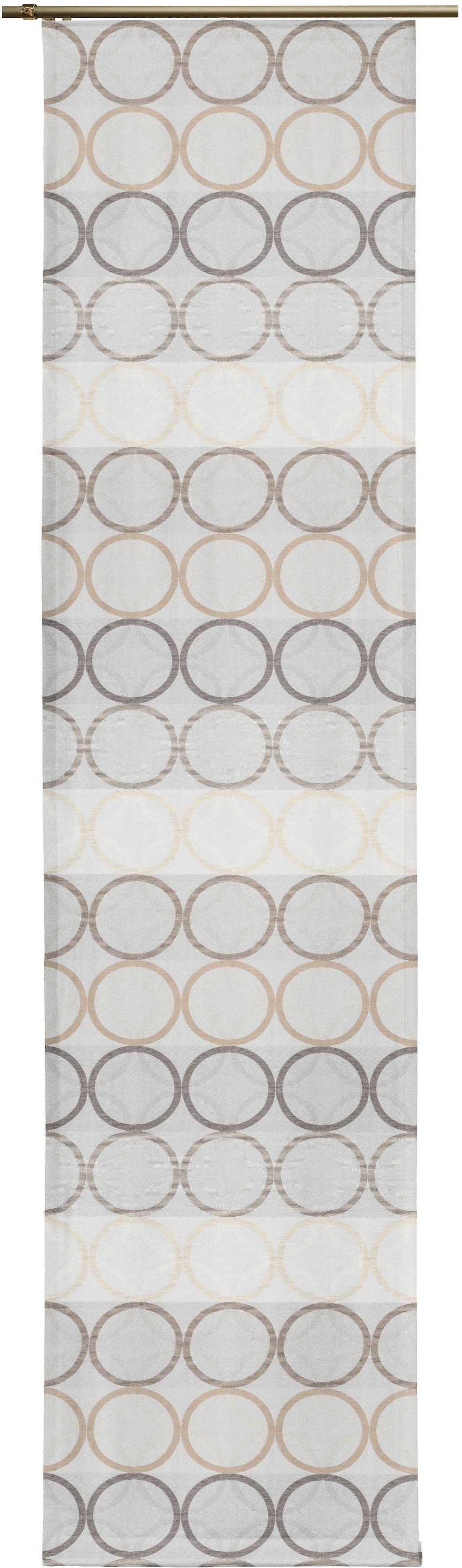 Wirth Schiebegardine »Zirbello« Paneelwagen 1 Stk. tlg.