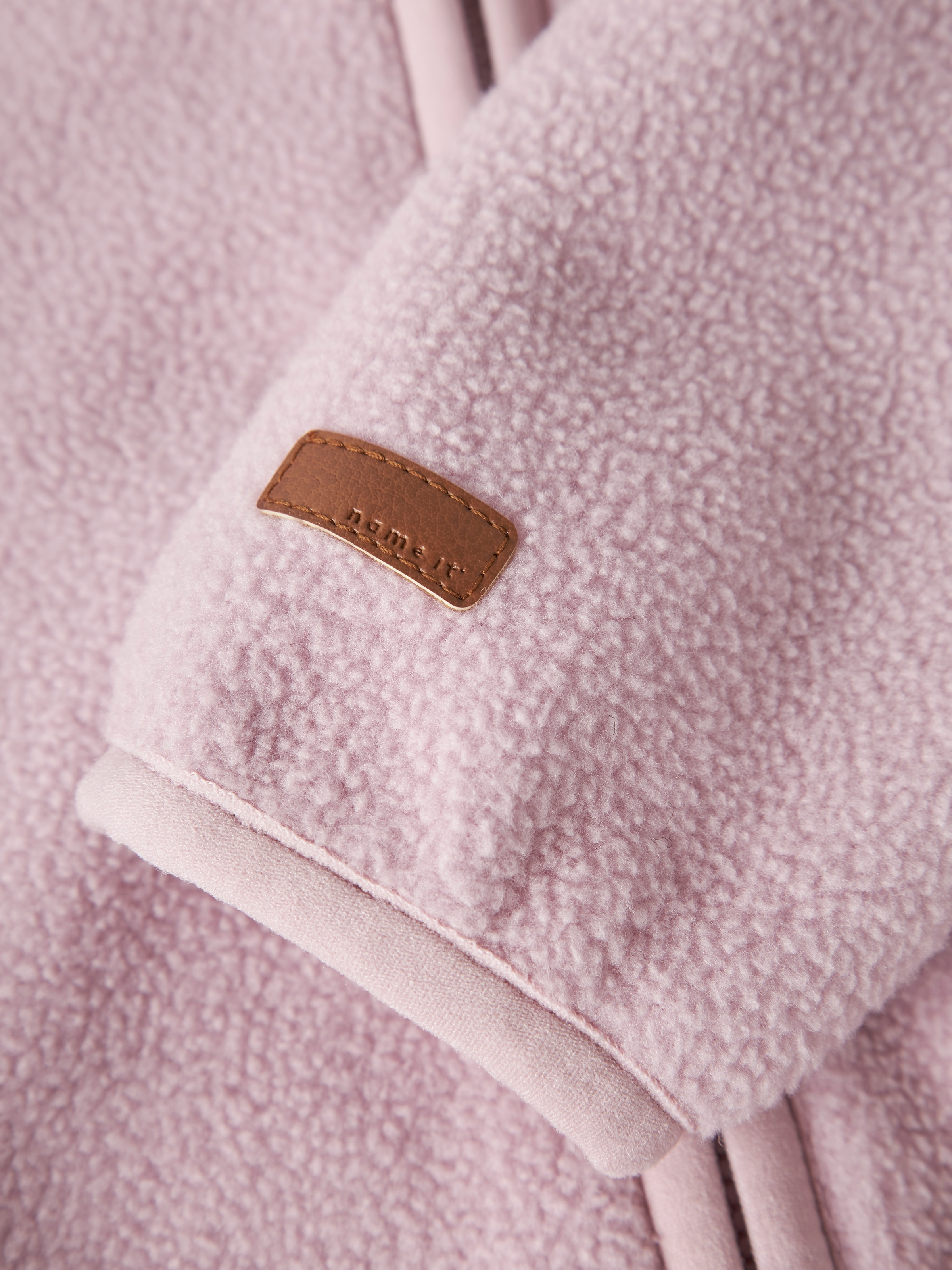 Name It Fleecejacke »NBNMEEKO JACKET SOLID« mit Kapuze