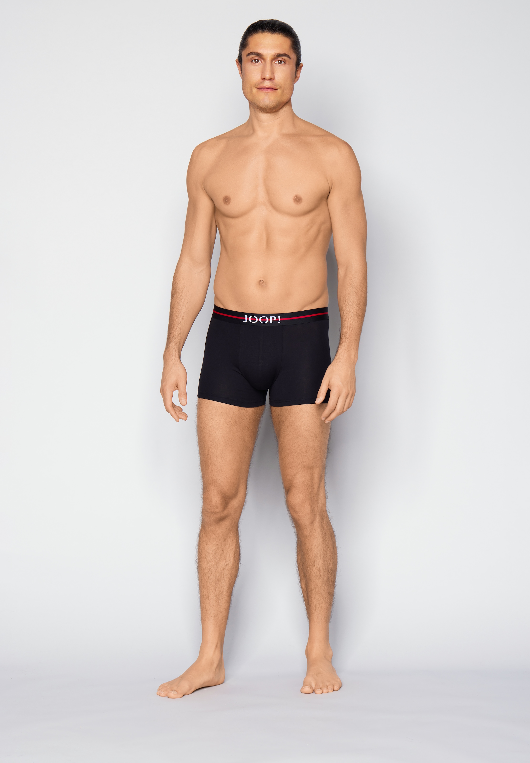 JOOP! Boxers »Everyday« 2er Pack,  ohne Eingriff, elastischer Logobund, Baumwollmix