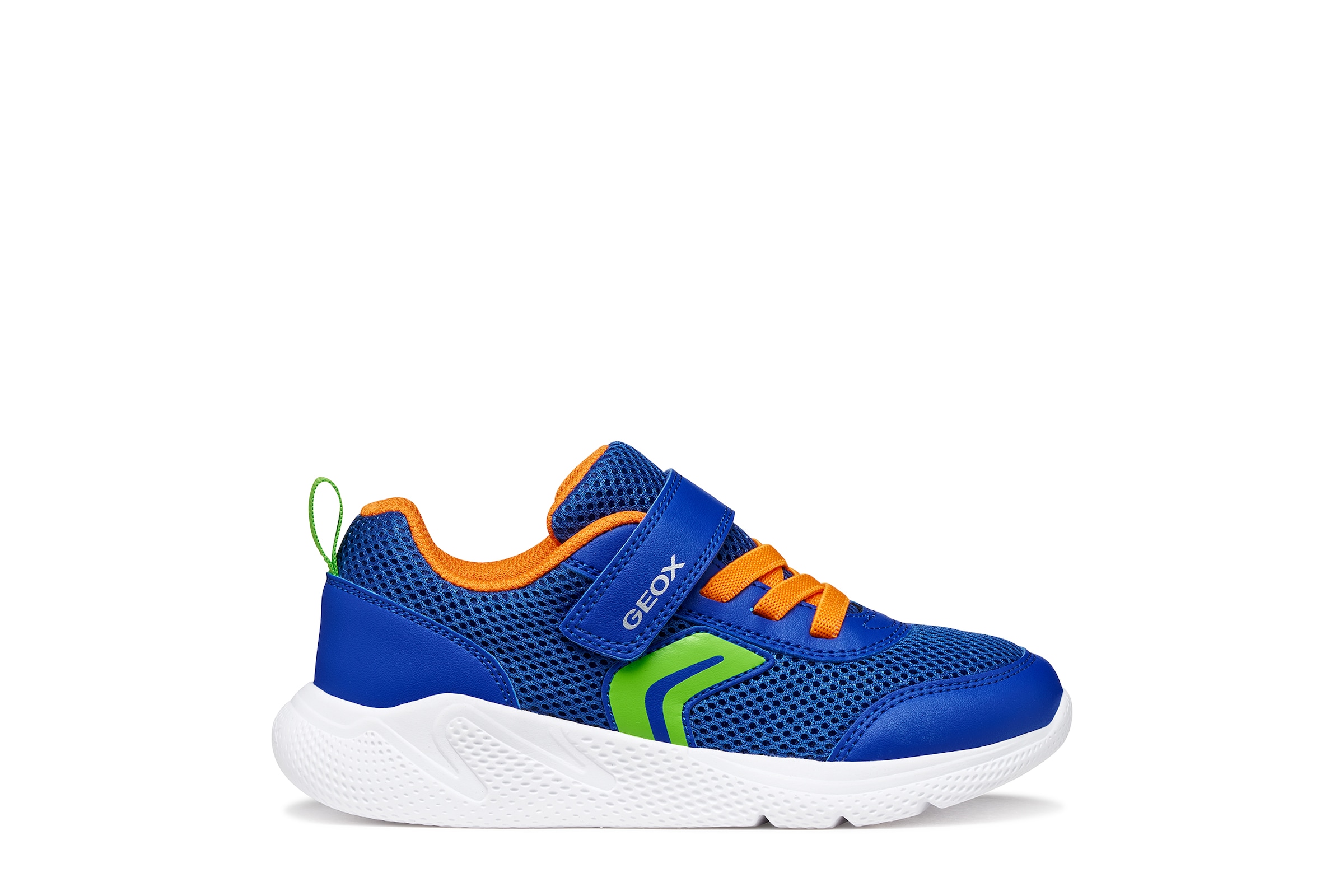 Geox Sneakers »J SPRINTYE BOY«  Chaussure basse avec garnitures colorées, gabarit de taille à télécharger