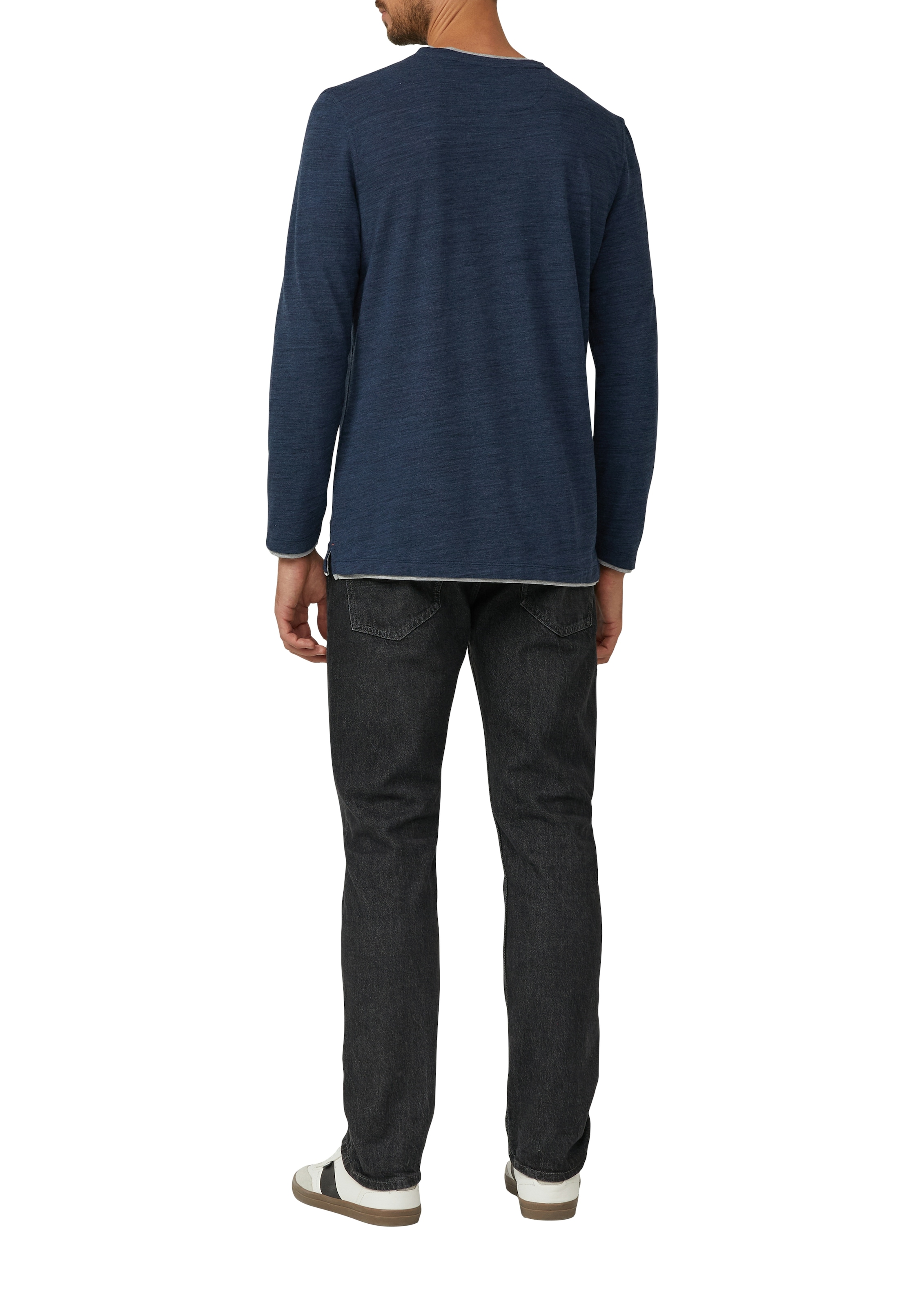 s.Oliver T-shirt Henleys mit Kontrast-Details