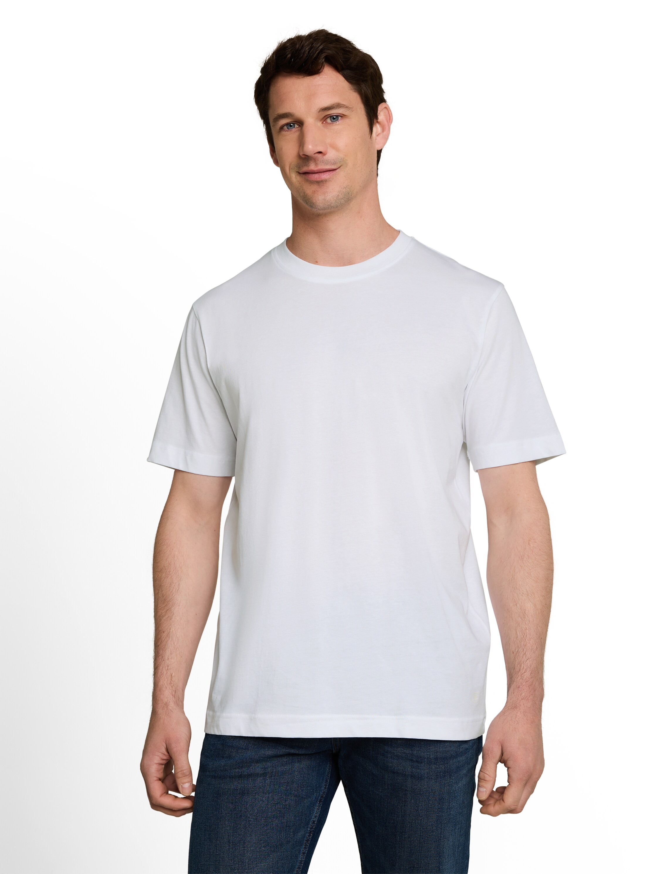 TOM TAILOR T-Shirt Packung, 2 mit Logo Print