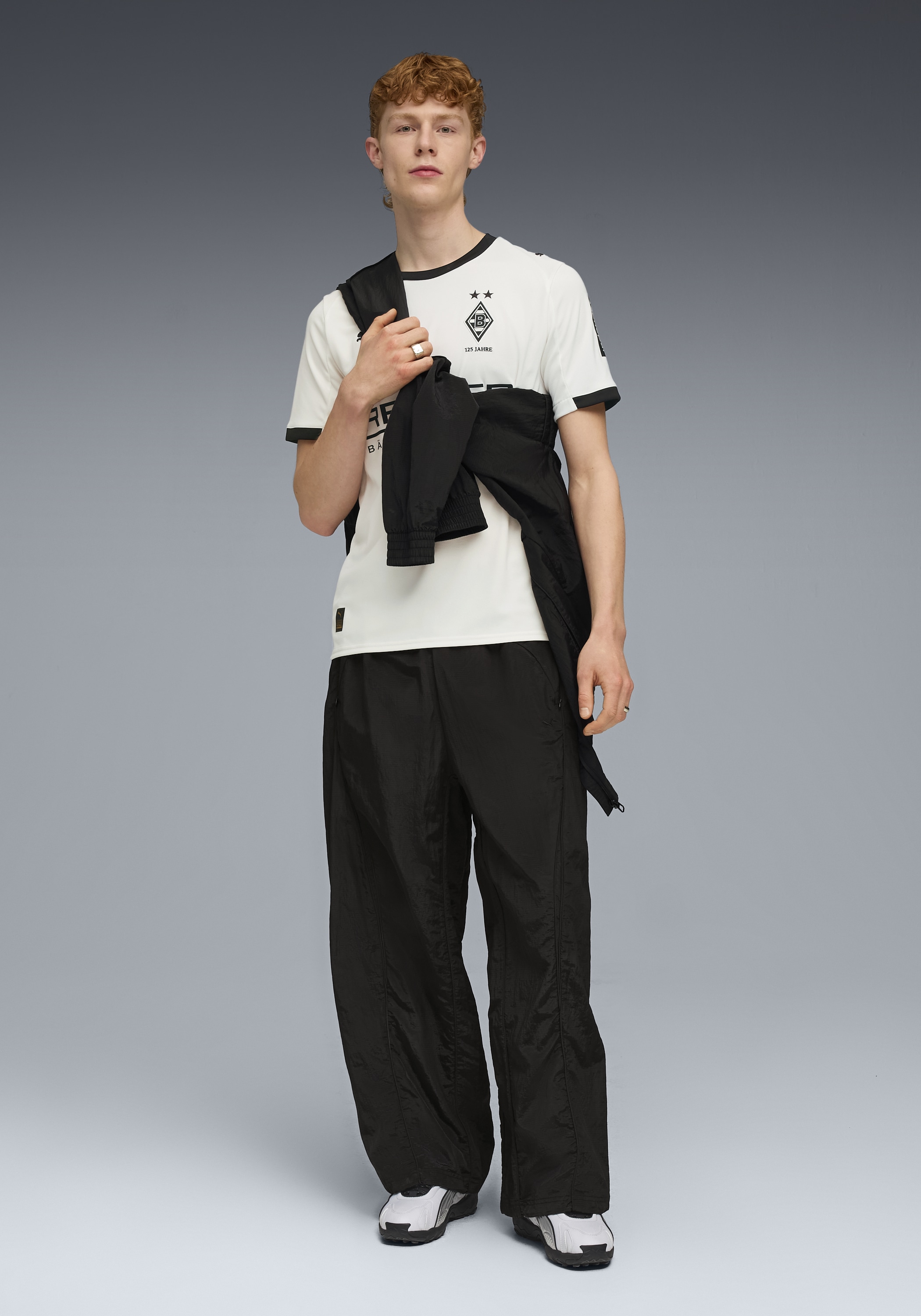 PUMA Trainingstop »BMG HOME JERSEY REPLICA« Regular Fit, sportlicher Stil, mit DryCELL-Technologie