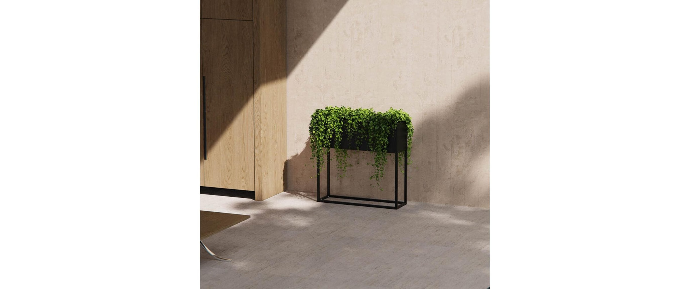 Herstera Garden Bac à plantes »HUB 80 x 25 x 79 cm«