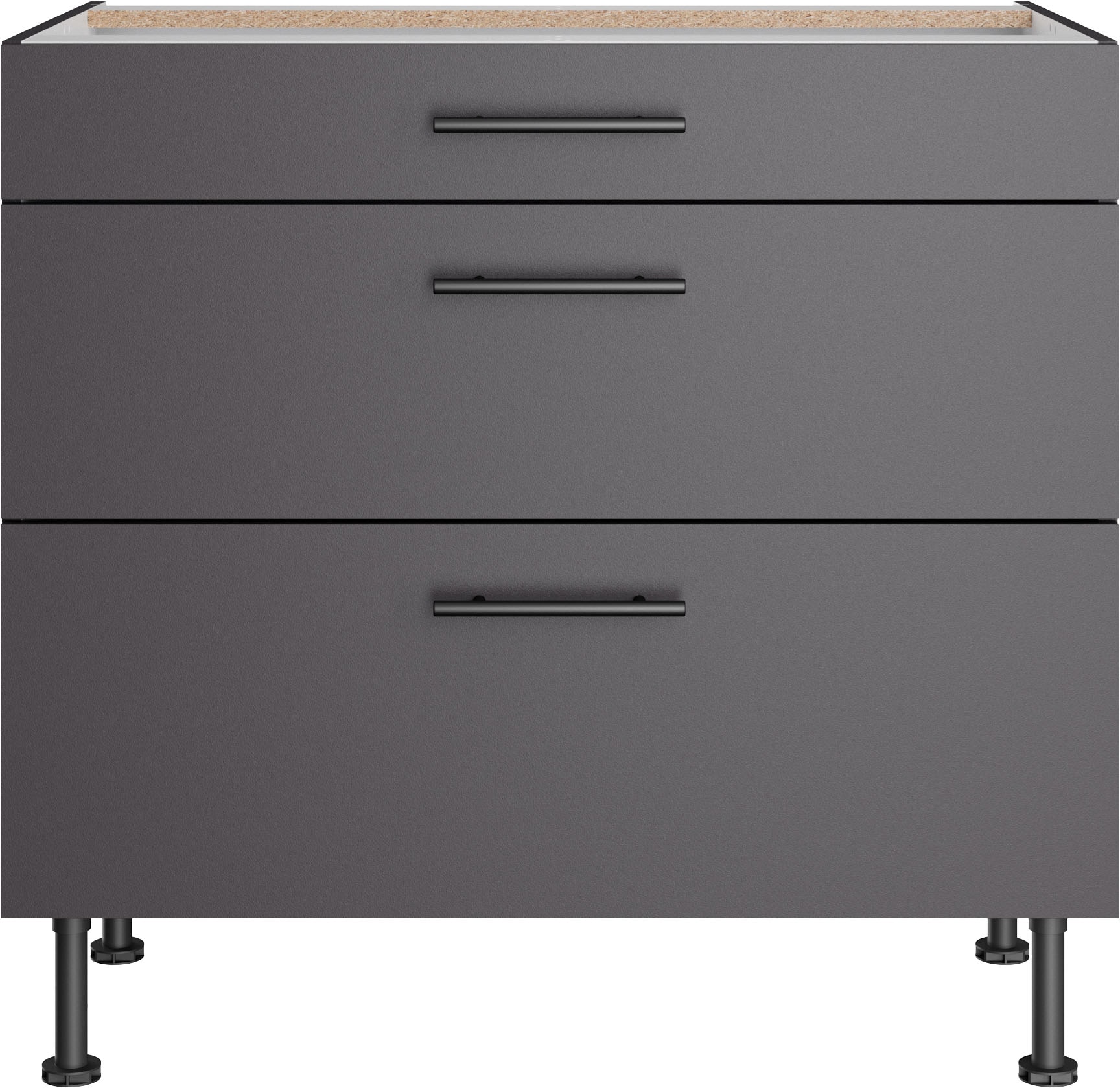 OPTIFIT Unterschrank »Fiona« Breite 90 cm, 1 Schubkasten, 2 Auszüge u. höhenverstellbare Füsse
