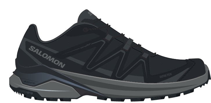 Salomon Trailrunningschuh »EXAMOTION GORE-TEX«  wasserdicht