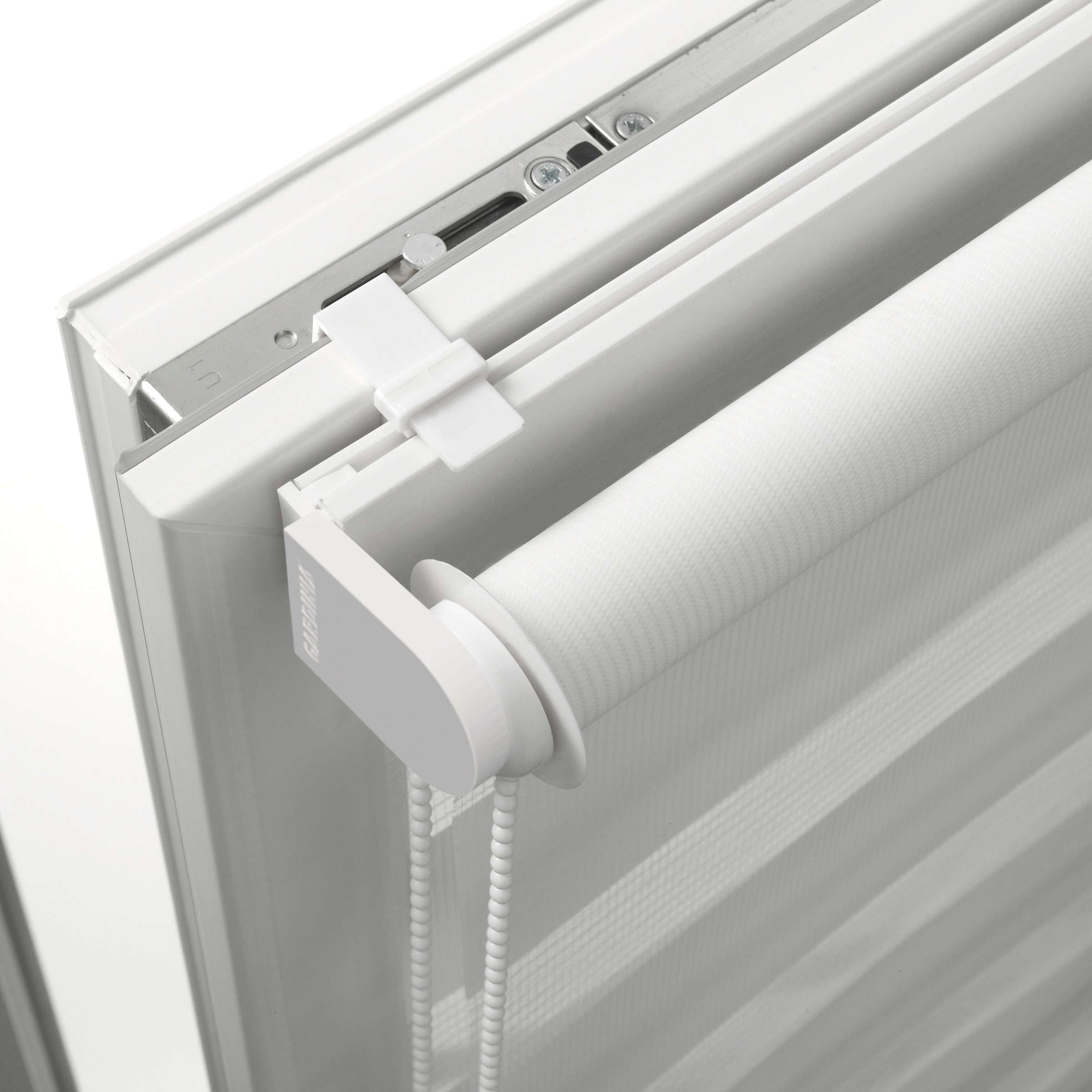 GARDINIA Store double »EASYFIX Doppelrollo mit Montageschiene« blickdicht Aucun perçage requis Schraubmontage möglich