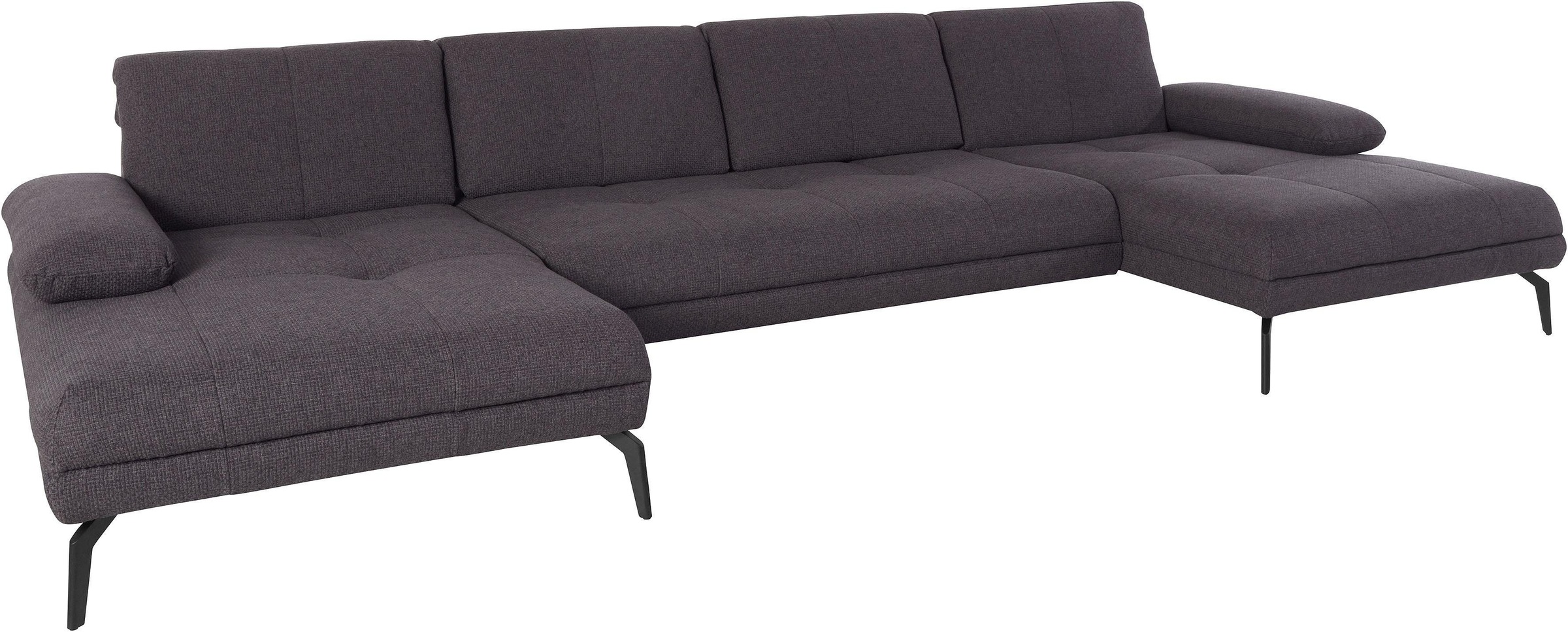 Home affaire Wohnlandschaft »Stenlille Multifunktions-Sofa, U-Form« incl. Sitztiefen-, Kopfteil- und Armteilverstellung