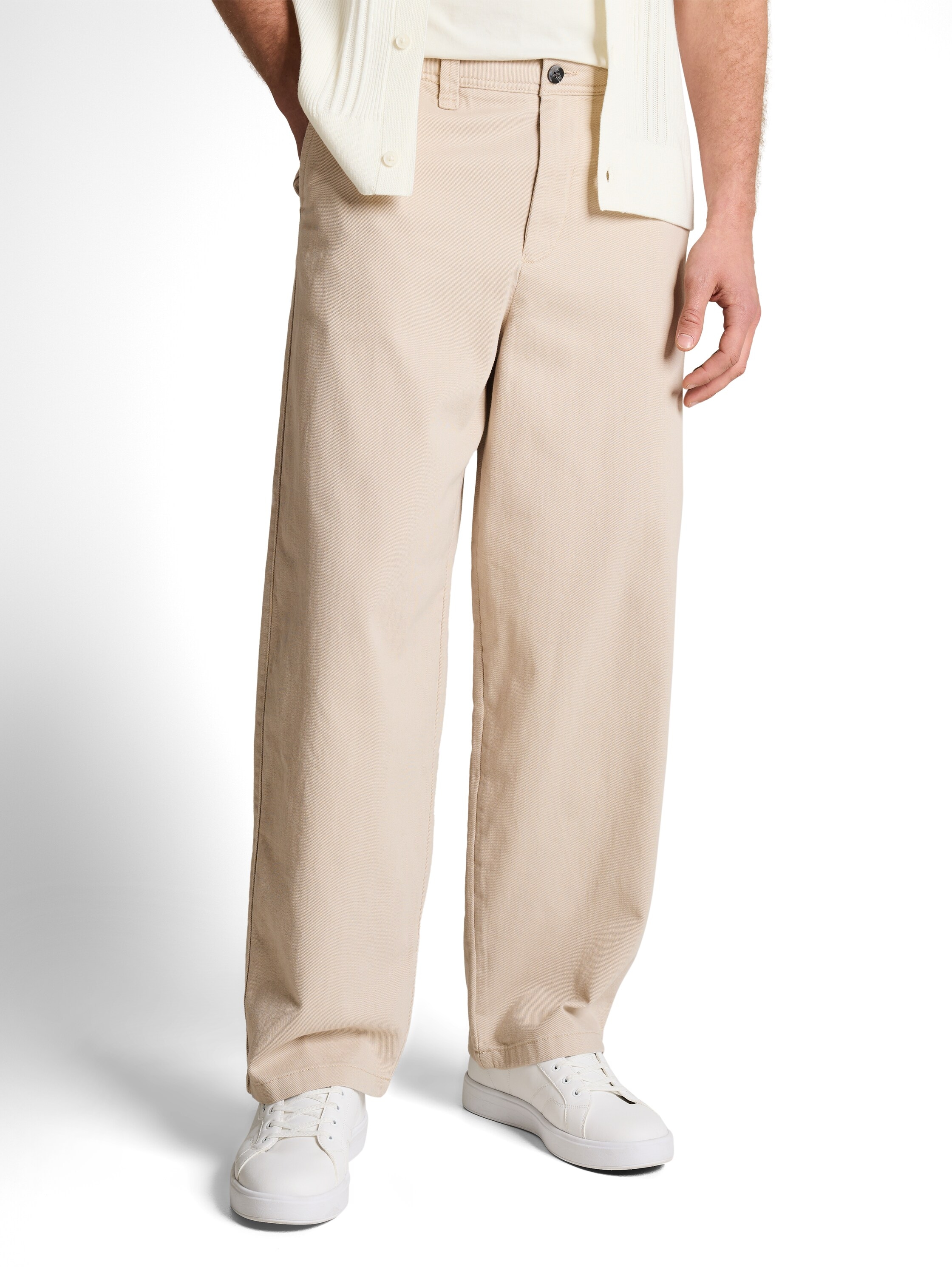 TOM TAILOR Denim Chinos  aus Baumwolle und im Loose Fit