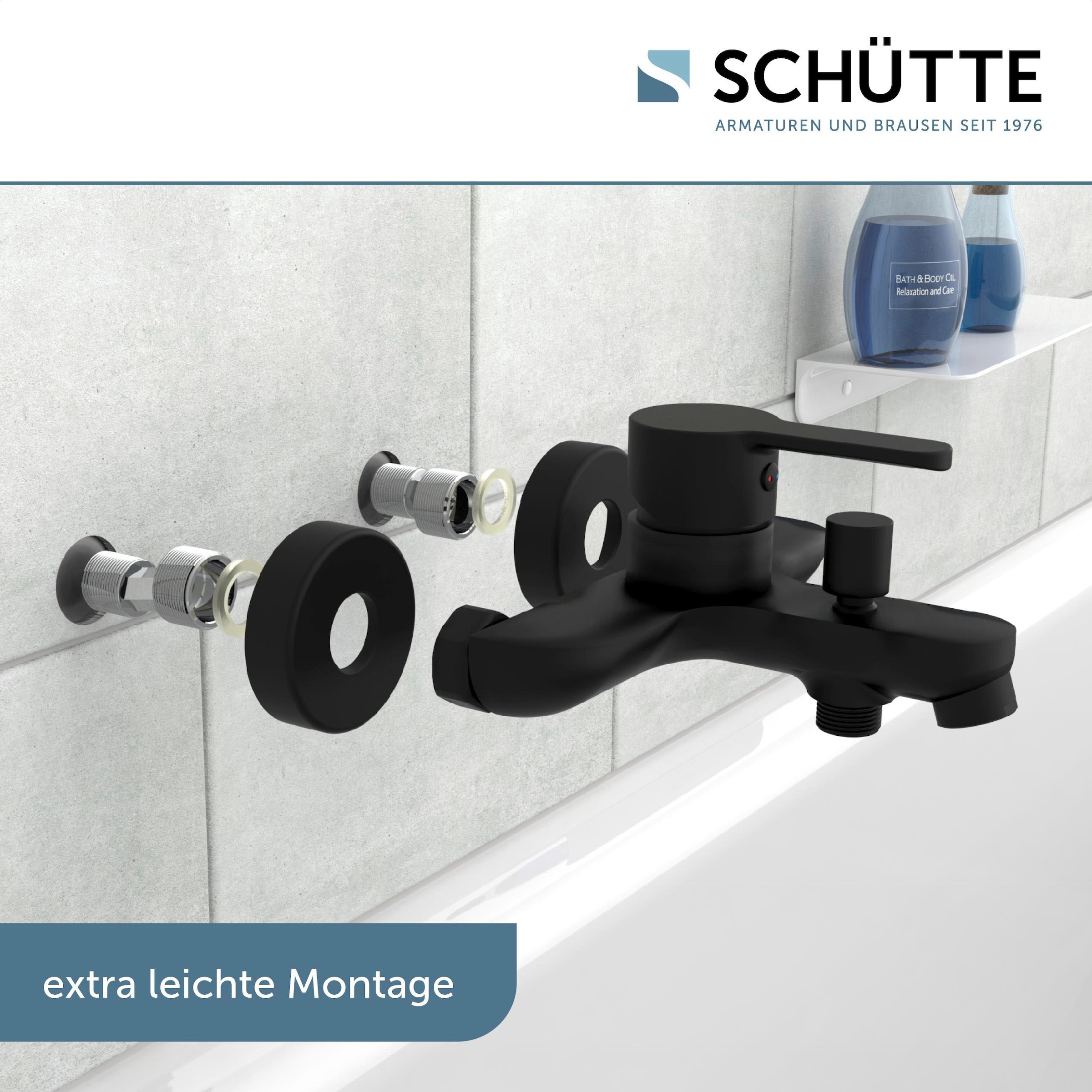Schütte Robinetterie de baignoire »DENVER« Cartouche silencieuse, buse mélangeuse de marque, raccord douche 1/2''