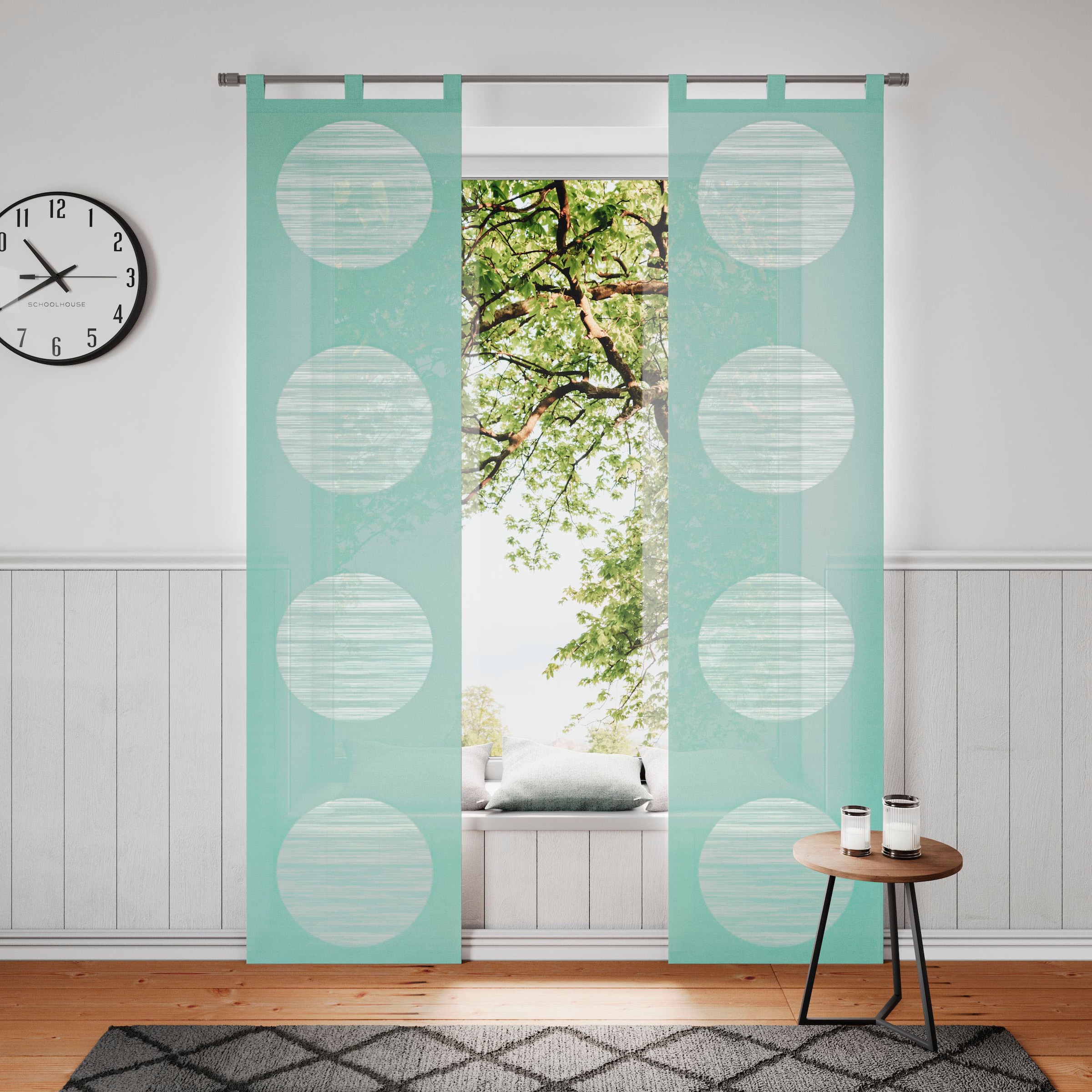 Neutex for you! Rideau coulissant »Padova« Boucles 1 cuis tlg. Inkl. Zubehör