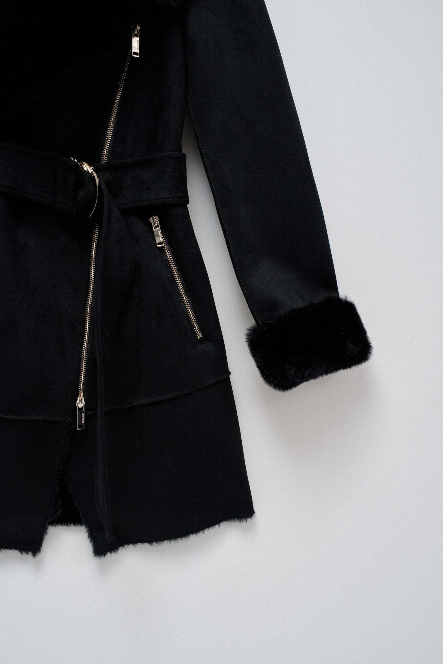 Salsa Winterjacke »Salsa Jeans Wintermantel Long Shearling Coat«