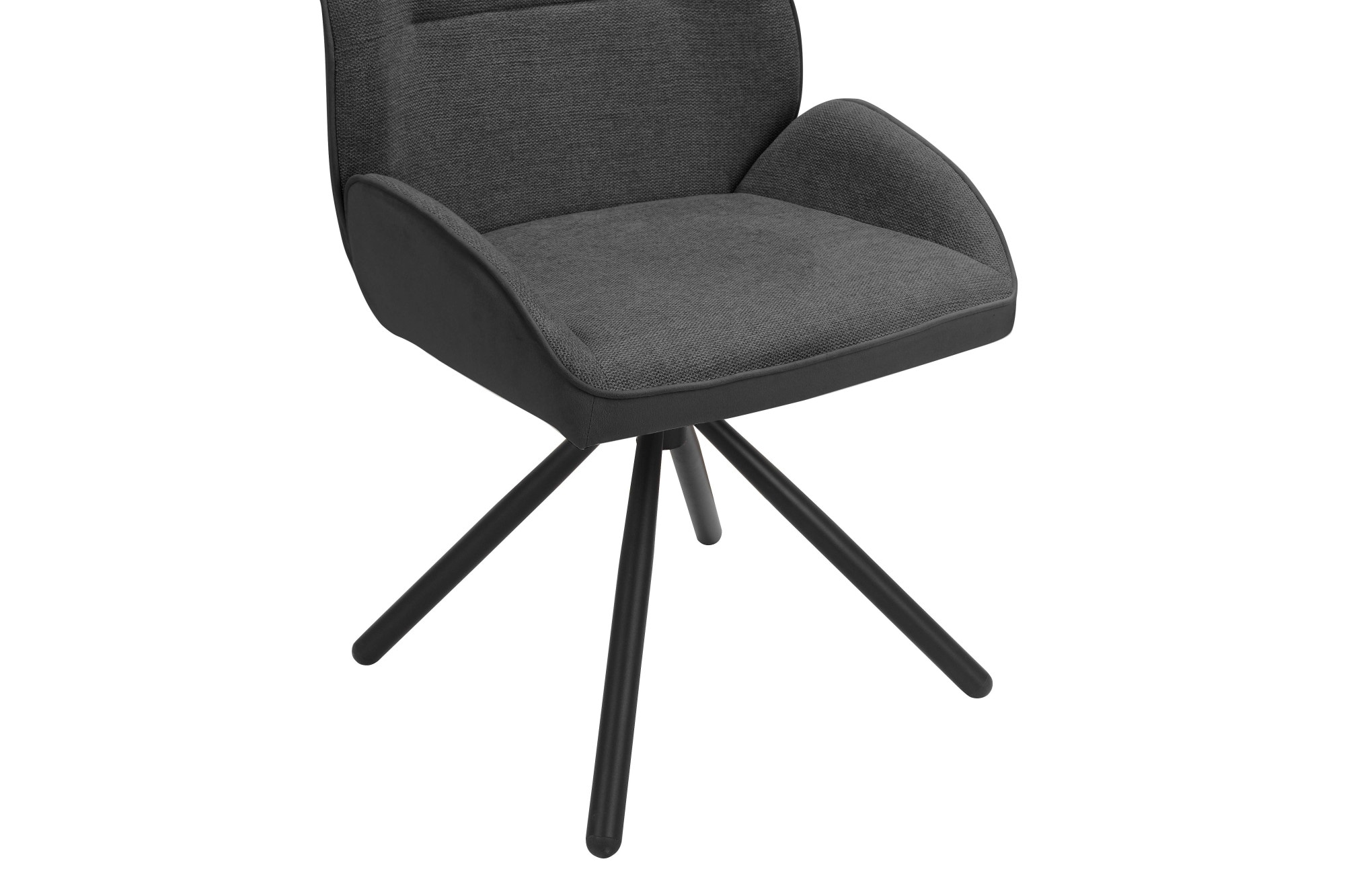 GOODproduct Esszimmerstuhl »Granilu« (Set) gepolstert,  Bezug Vorderseite Webstoff, Rückseite Velvet