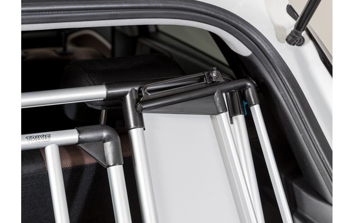 TRIXIE Tierabsperrgitter »Auto-Gitter Universal« Aluminium | Kunststoff Montage ohne Bohren und Schrauben 114 cm breit